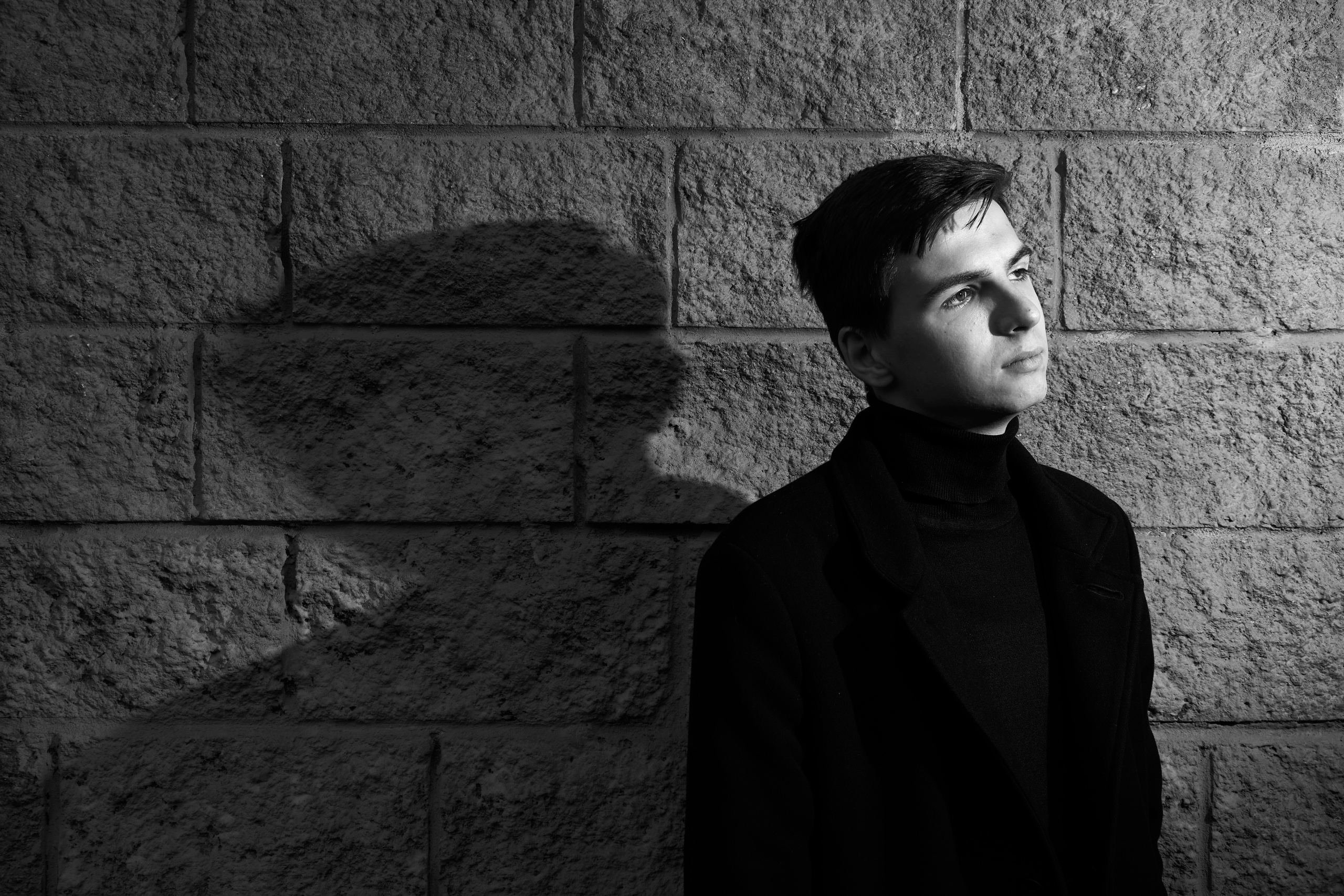 Чёрно белая фотосессия