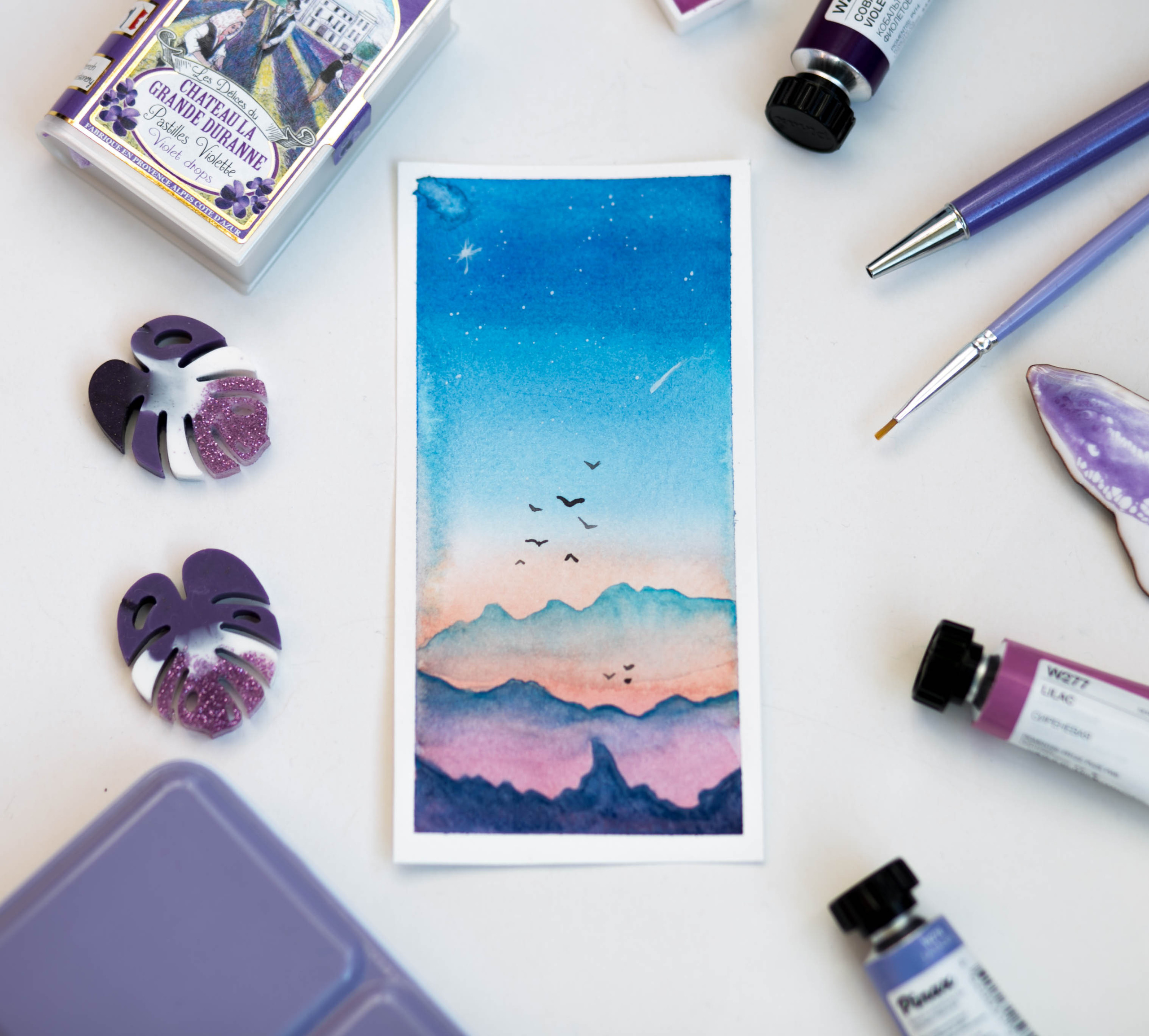 Акварель. SAAVIK design — Керамика \ Зефирная флористика \Handmade\ Краснодар