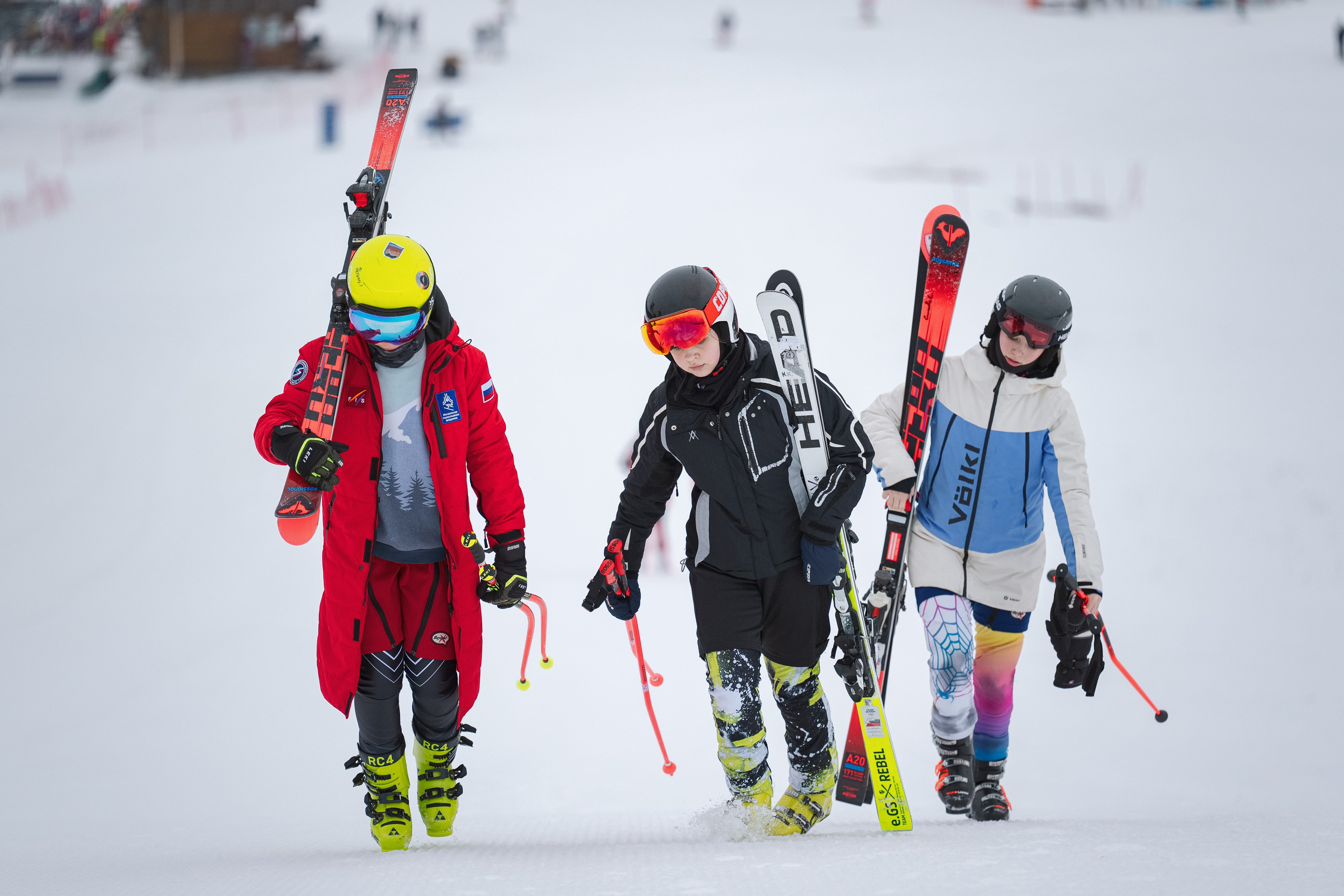 Горные лыжи. Первенство Центрального Федерального Округа. GS U14 Шуколово. Фотограф Студитский Евгений