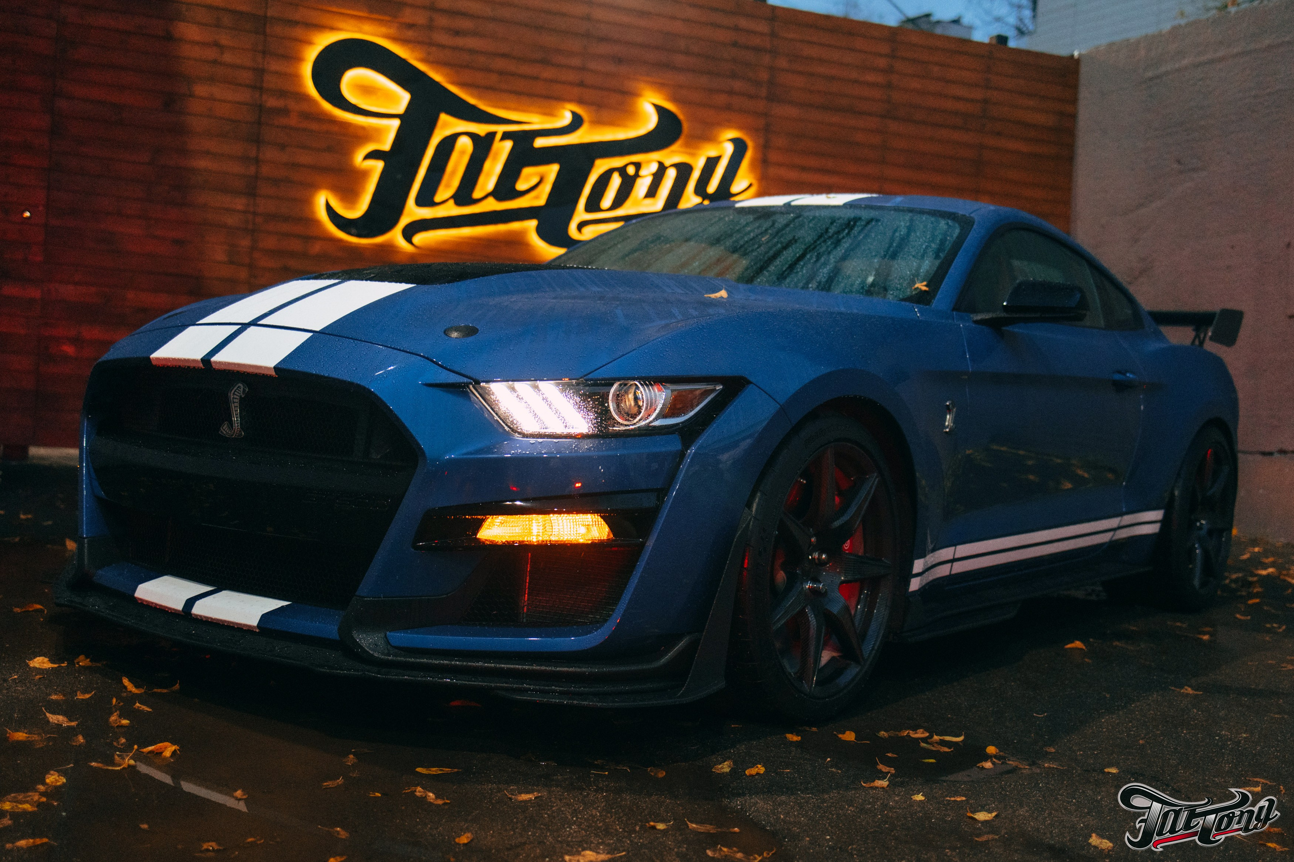 Ford Mustang GT500. DeLorein