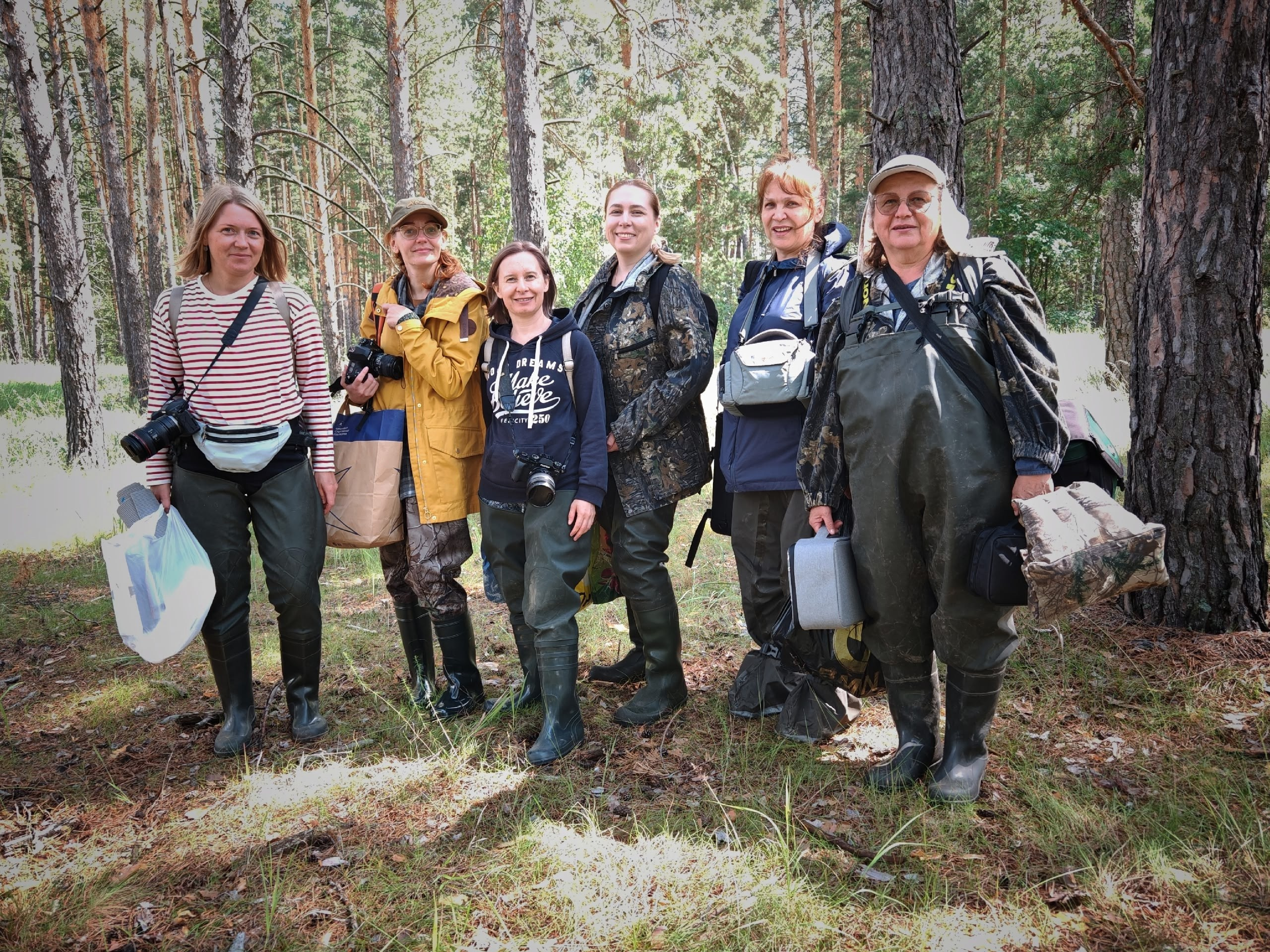 Фотопленэр на болоте