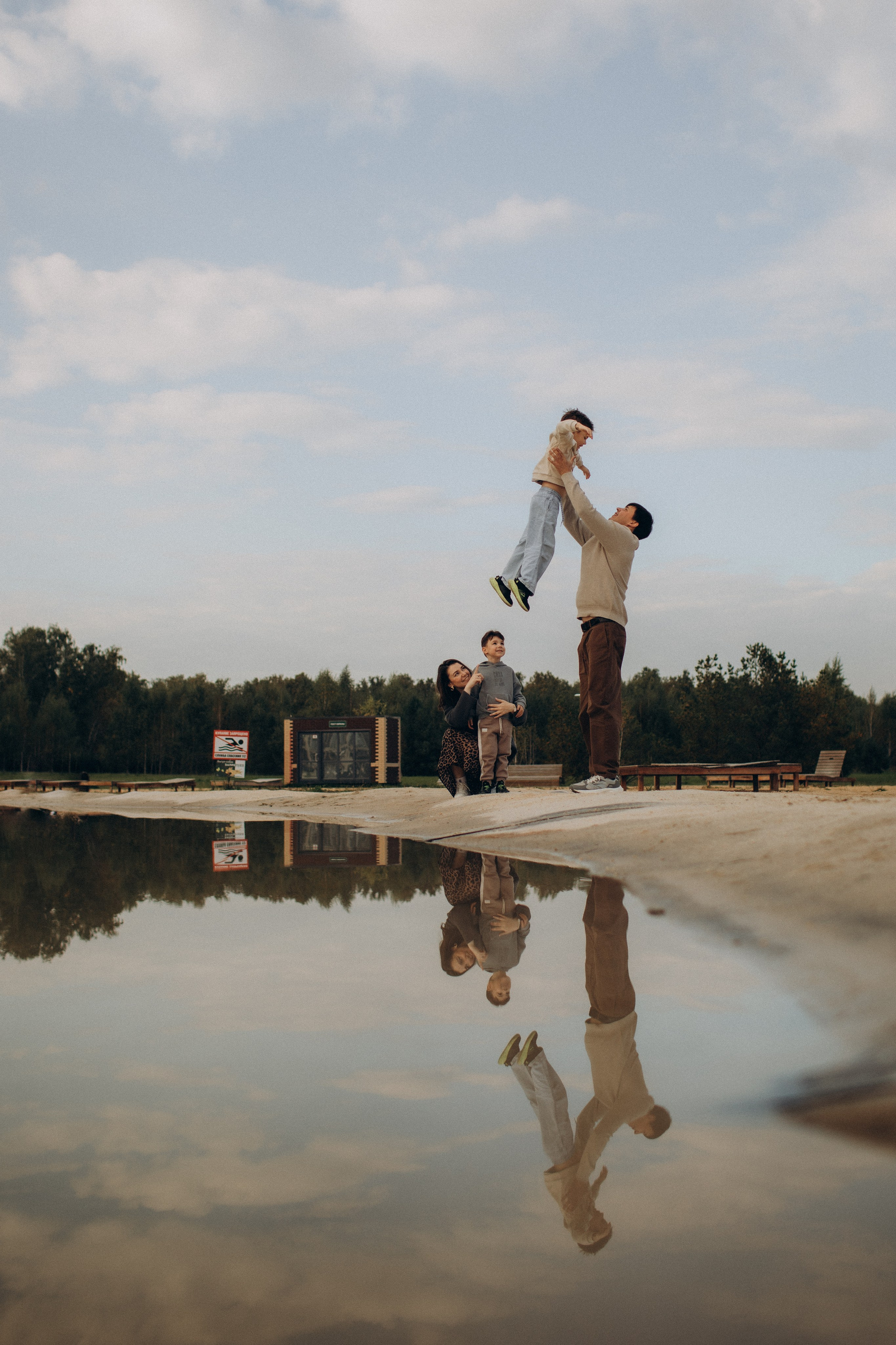 Сентябрьским вечером. Семейный фотограф в Челябинске Ксения Зубкова