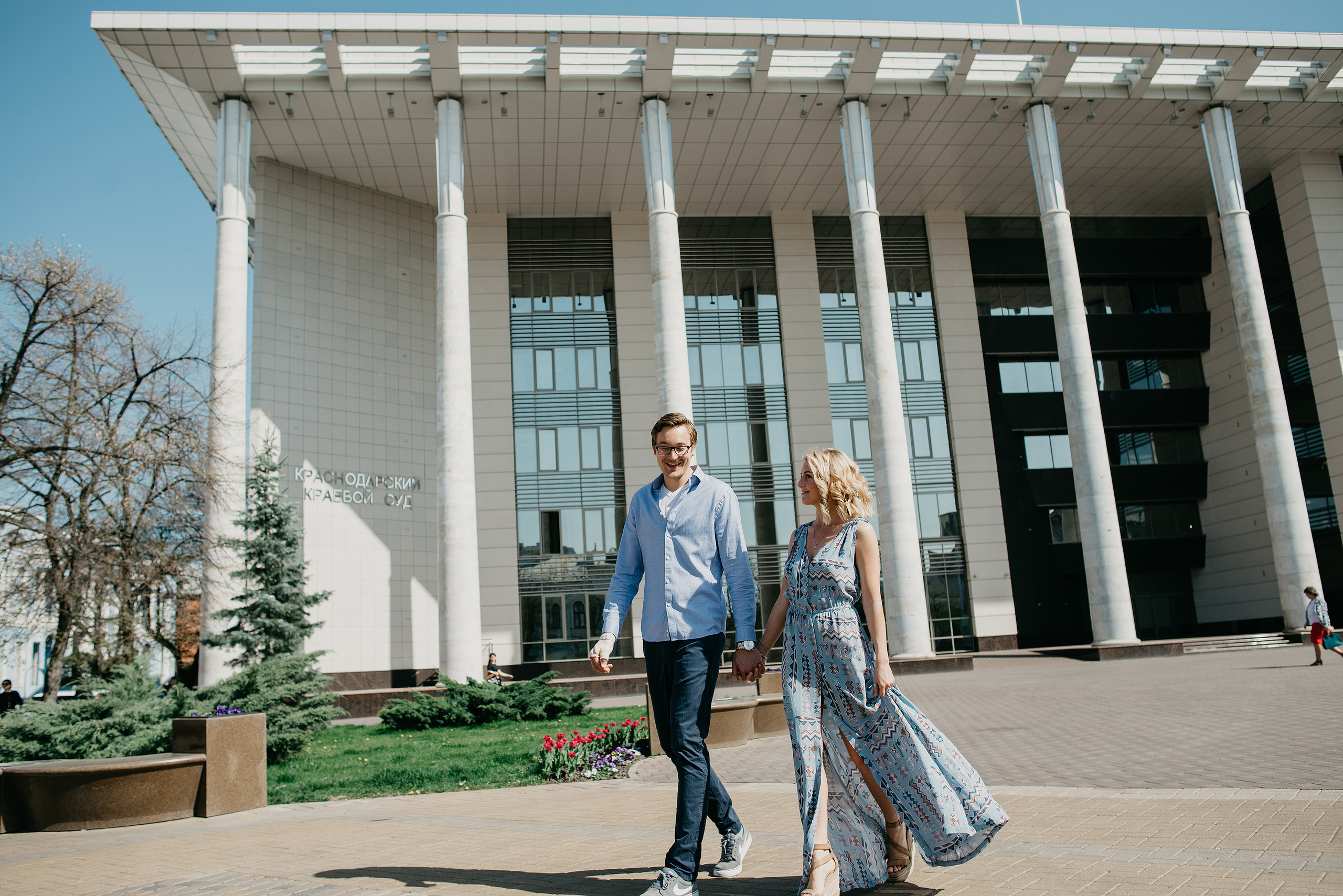 Свадебная съемка на улицах города Краснодар. Свадебный фотограф Краснодар Олег Олеарт — Краснодар, Москва, Сочи
