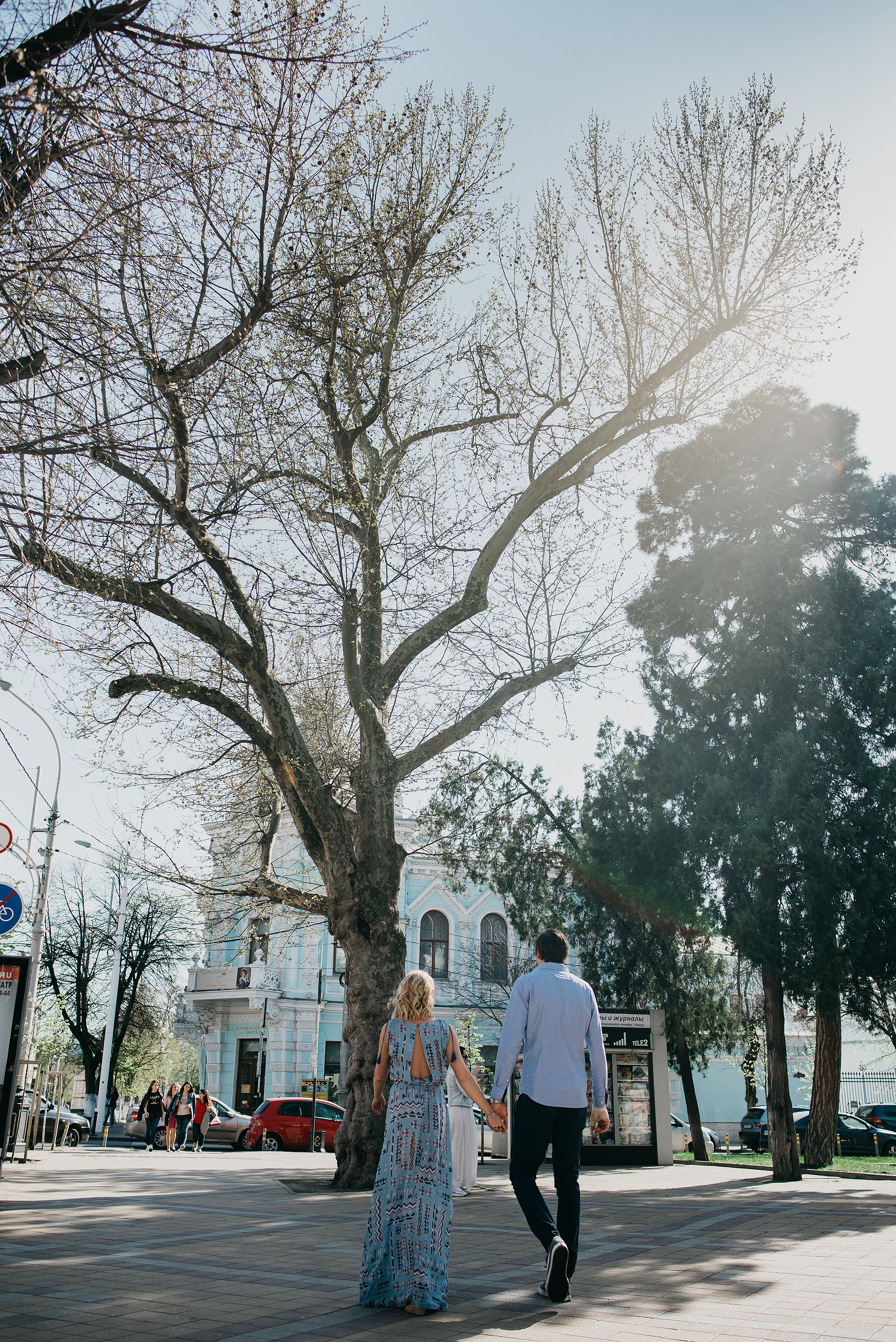 Свадебная съемка на улицах города Краснодар. Свадебный фотограф Краснодар Олег Олеарт — Краснодар, Москва, Сочи