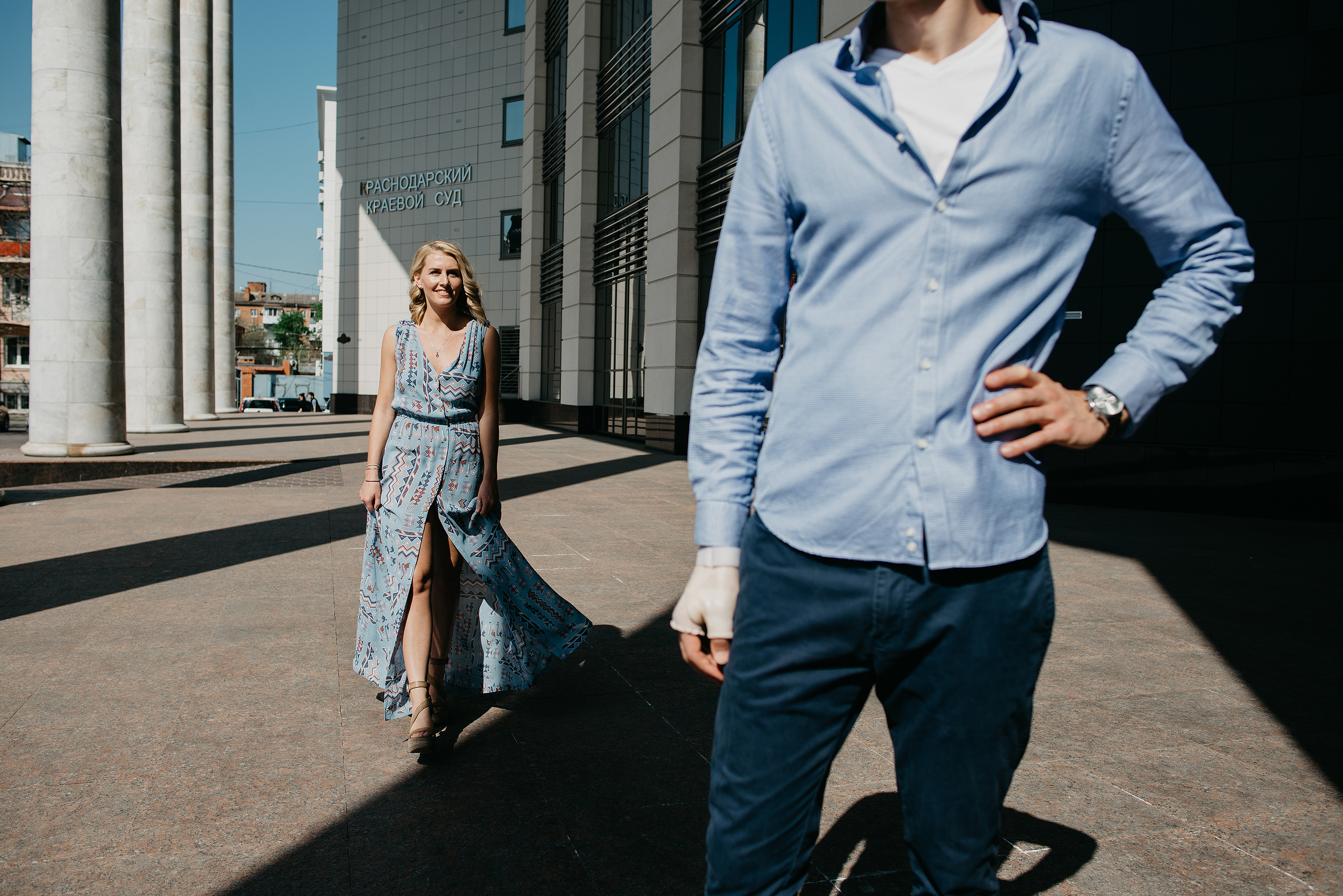 Свадебная съемка на улицах города Краснодар. Свадебный фотограф Краснодар Олег Олеарт — Краснодар, Москва, Сочи