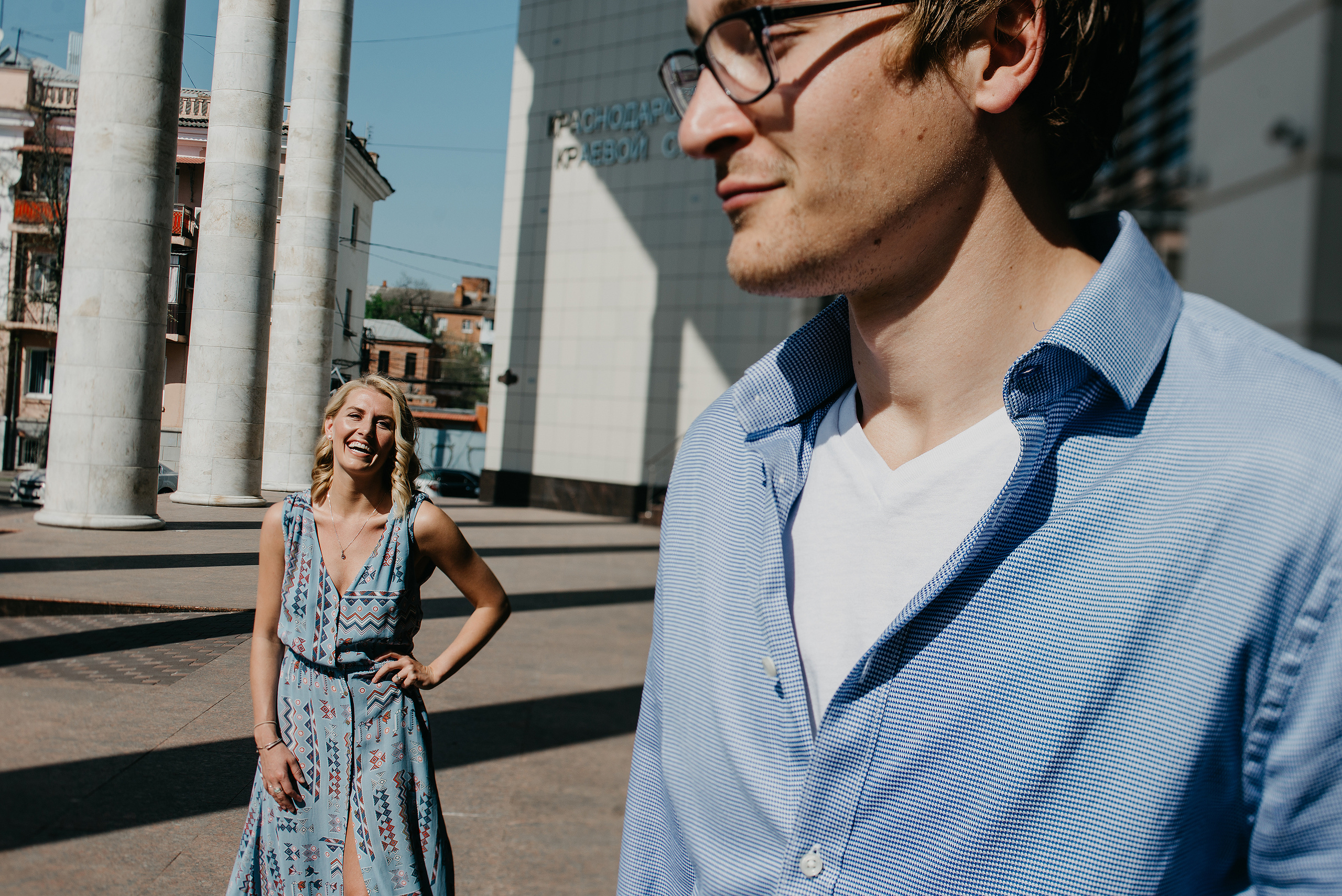 Свадебная съемка на улицах города Краснодар. Свадебный фотограф Краснодар Олег Олеарт — Краснодар, Москва, Сочи