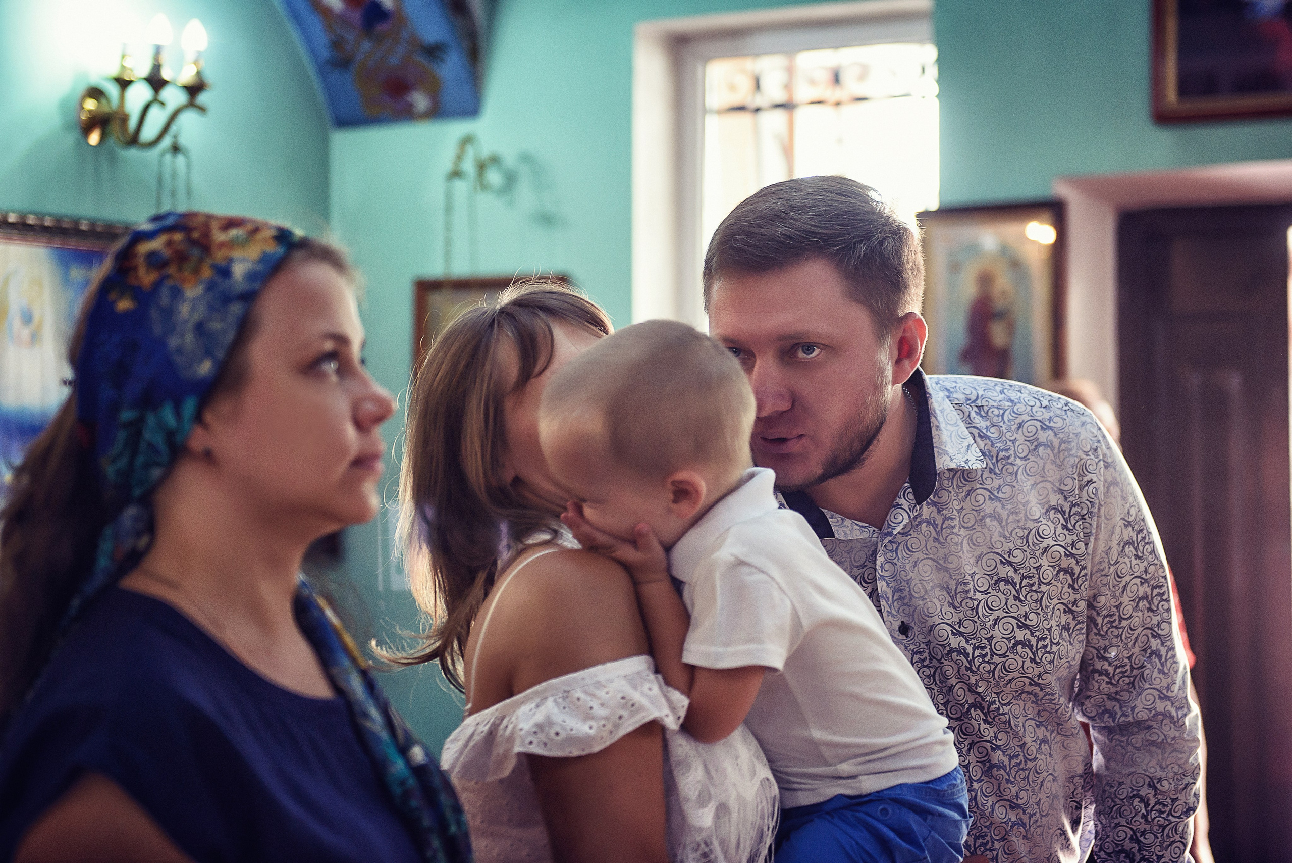 Крещение Платона. Семейный фотограф, женский фототерапевт