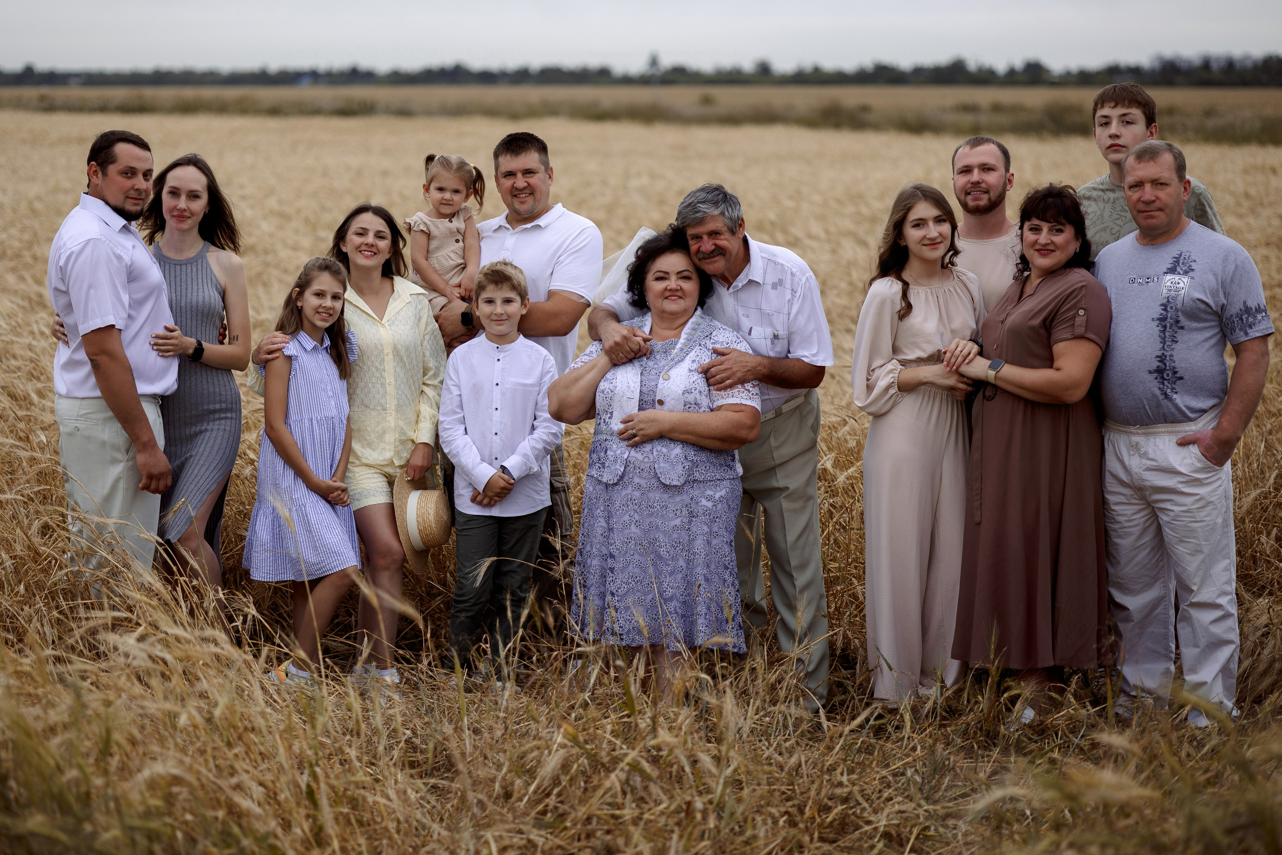 Съемка «Большая семья». Фотограф в Омске