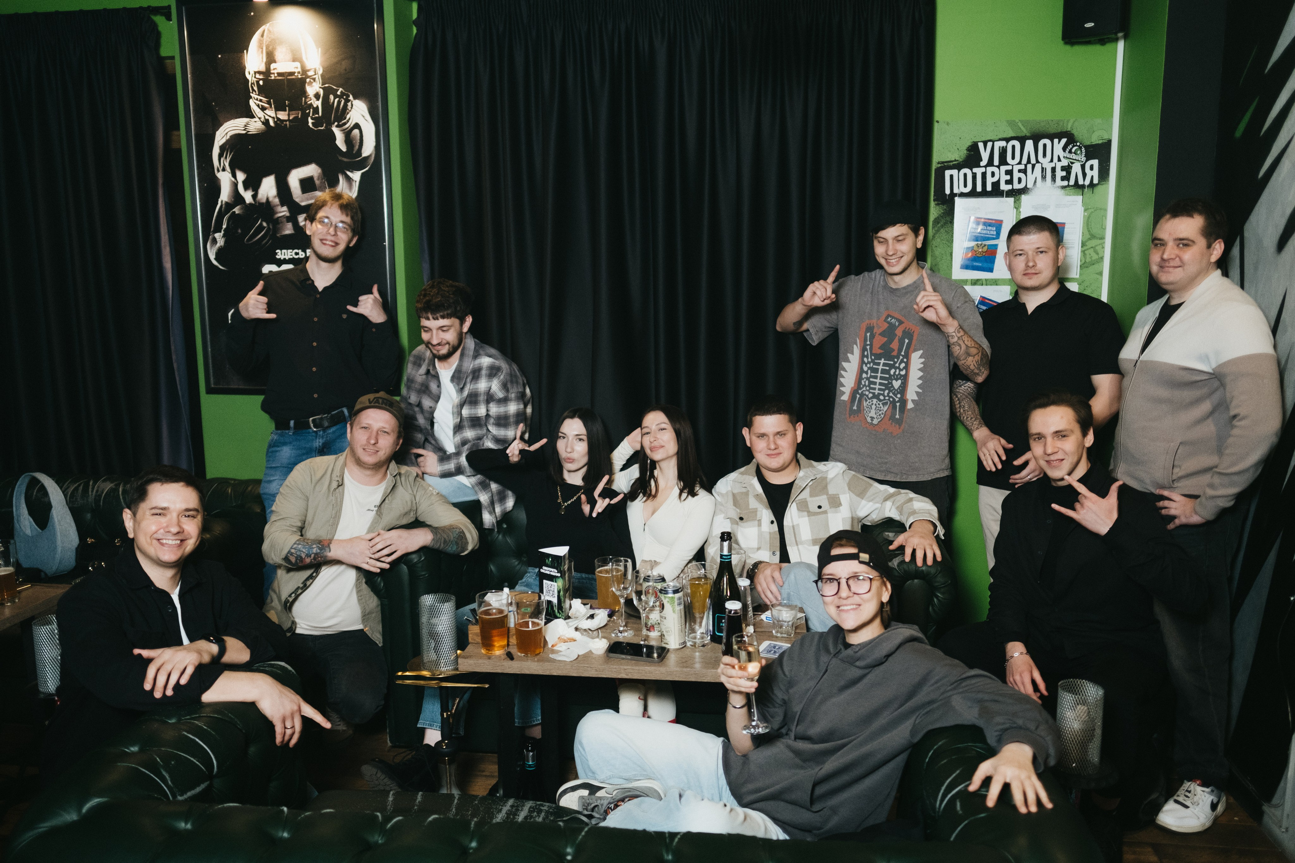 День рождения кальяной NUASMOKE 11 лет. Свадебный и репортажной фотограф Денис Ожигин в Краснодаре и Краснодарском крае