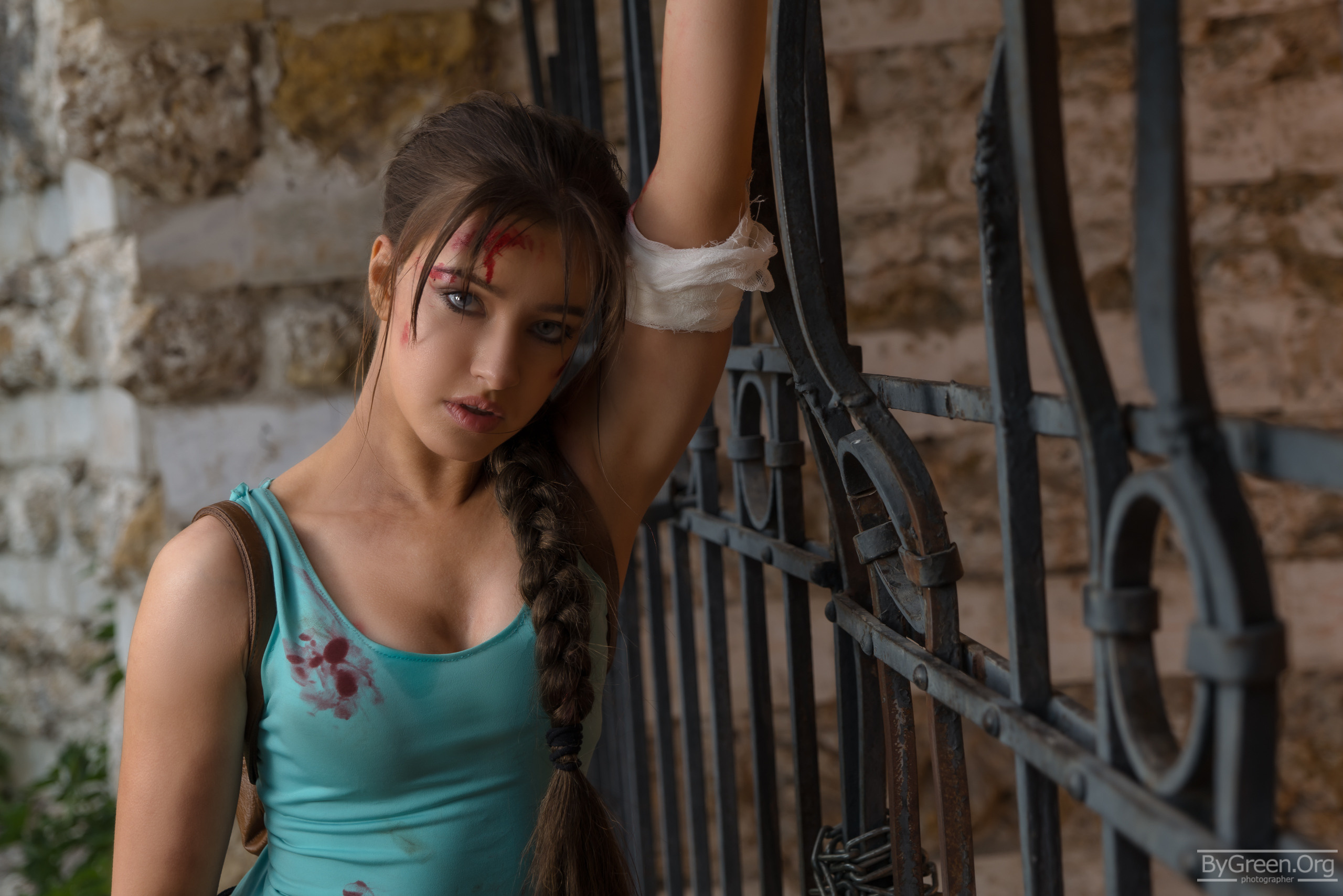 Lara Croft. ByGreenOrg и красивые фотографии