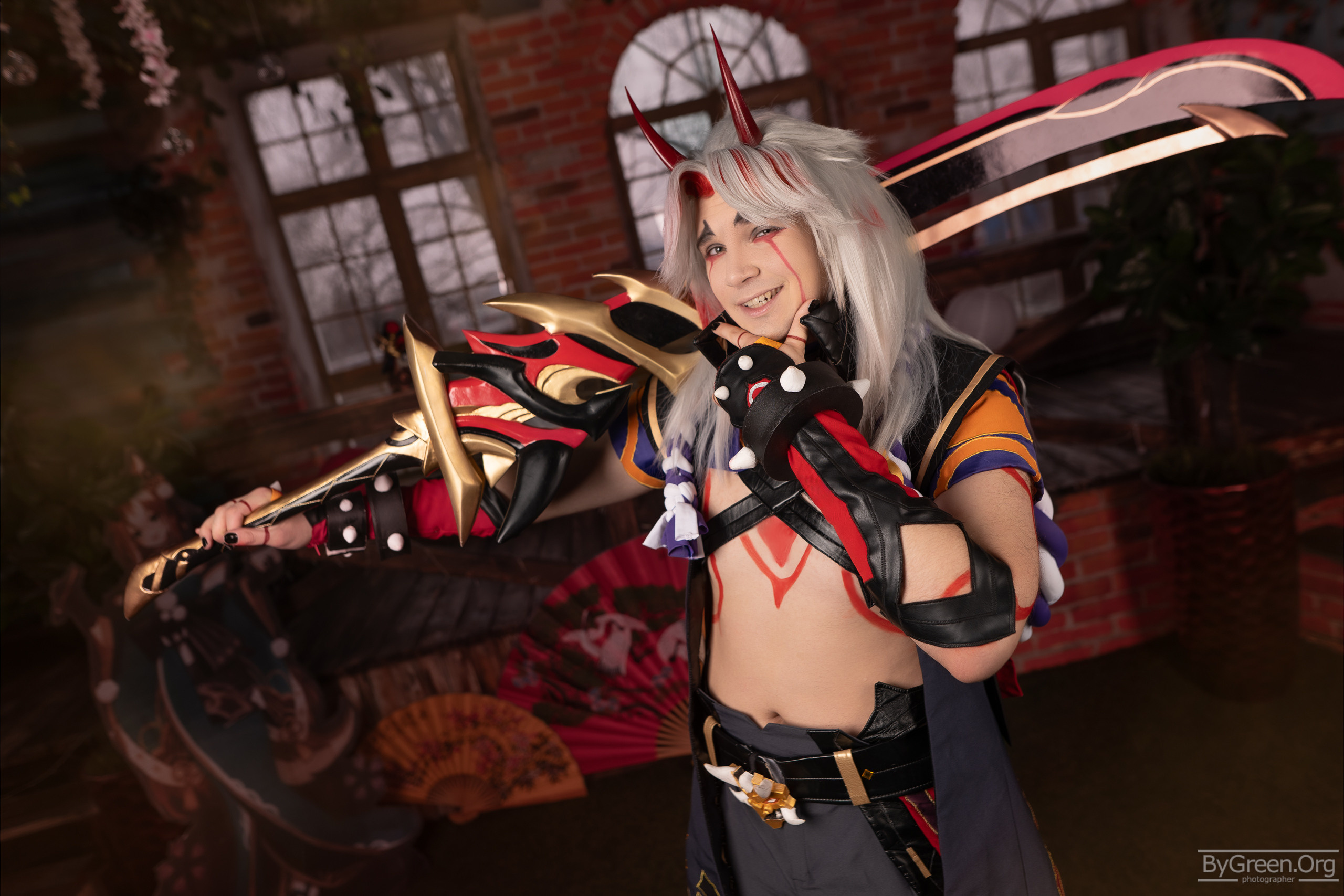 Itto and Hina. ByGreen.org — Cosplay photo and video with love