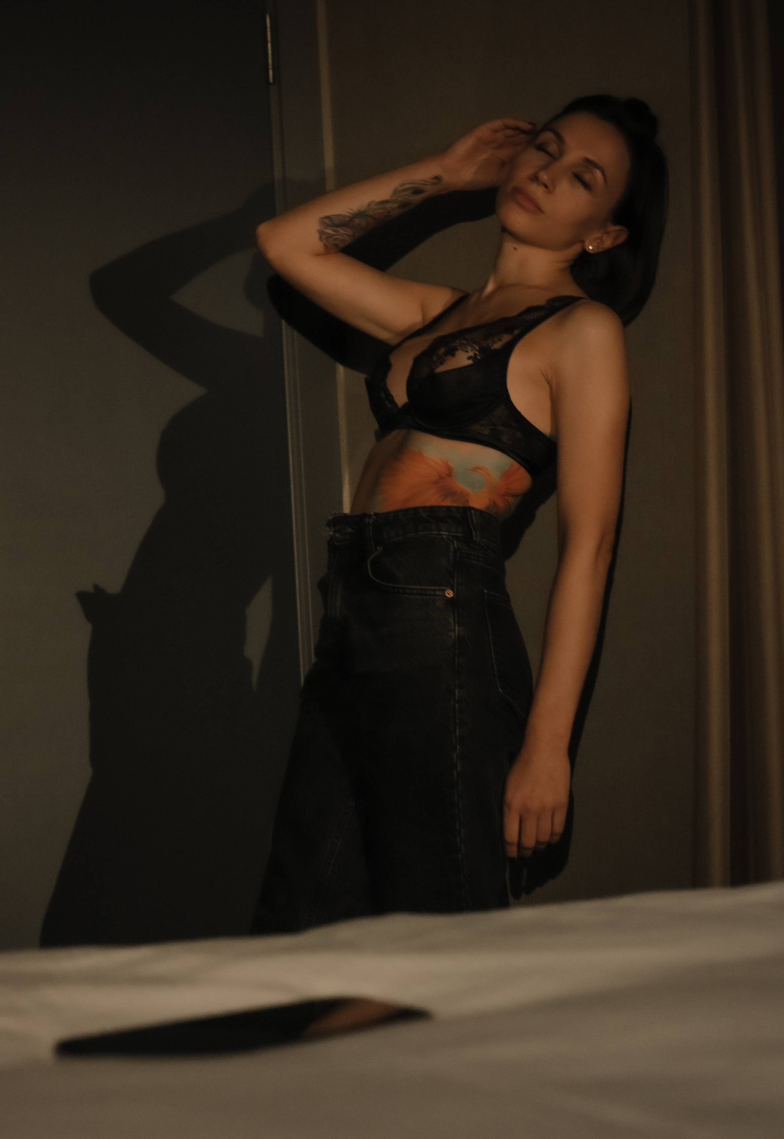 Дарья. Съемка в номере Chekhoff Hotel. Александра Пылёва. Фотограф. Москва