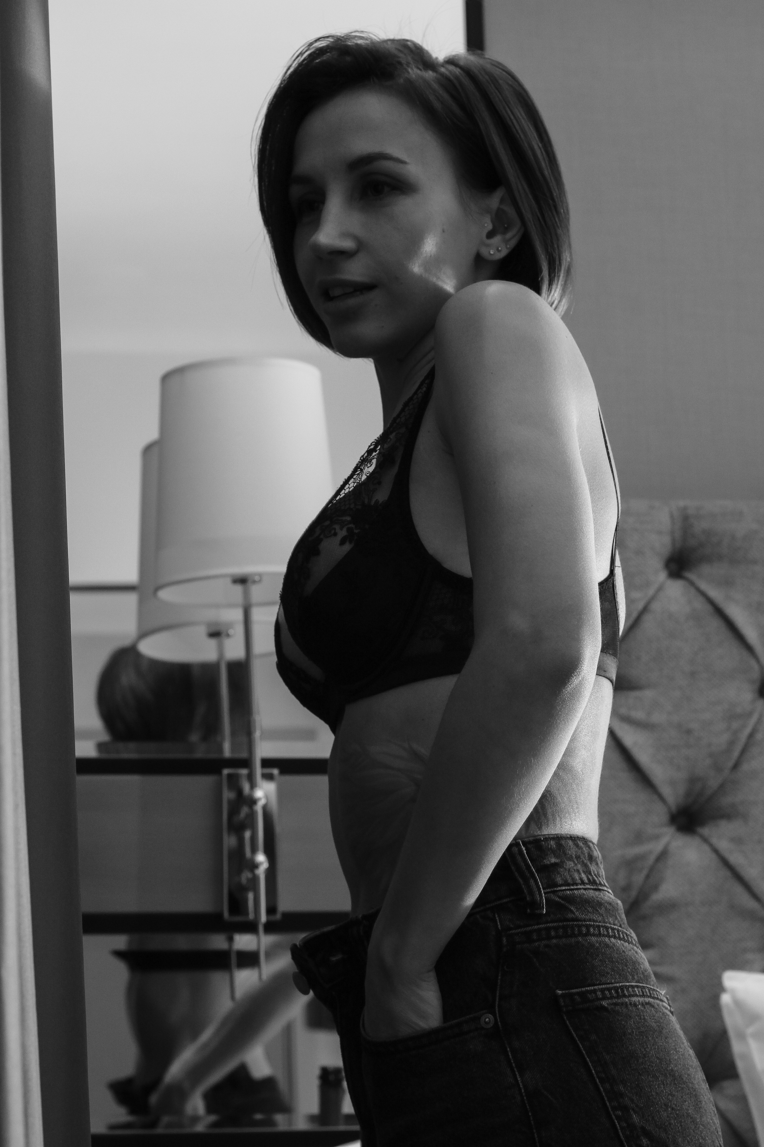 Дарья. Съемка в номере Chekhoff Hotel. Александра Пылёва. Фотограф. Москва