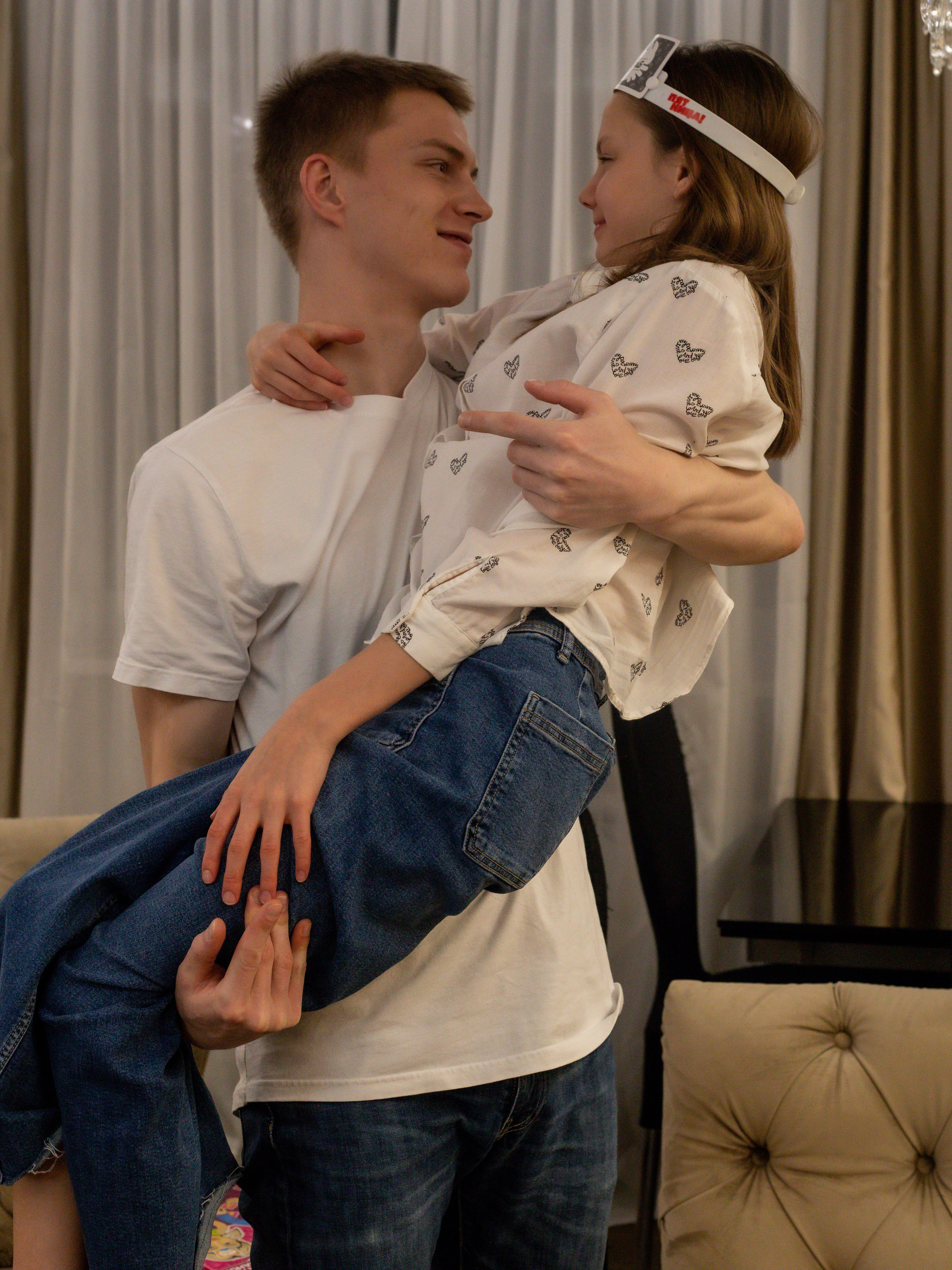 Семья Натальи. Домашняя съемка. Александра Пылёва. Фотограф. Москва