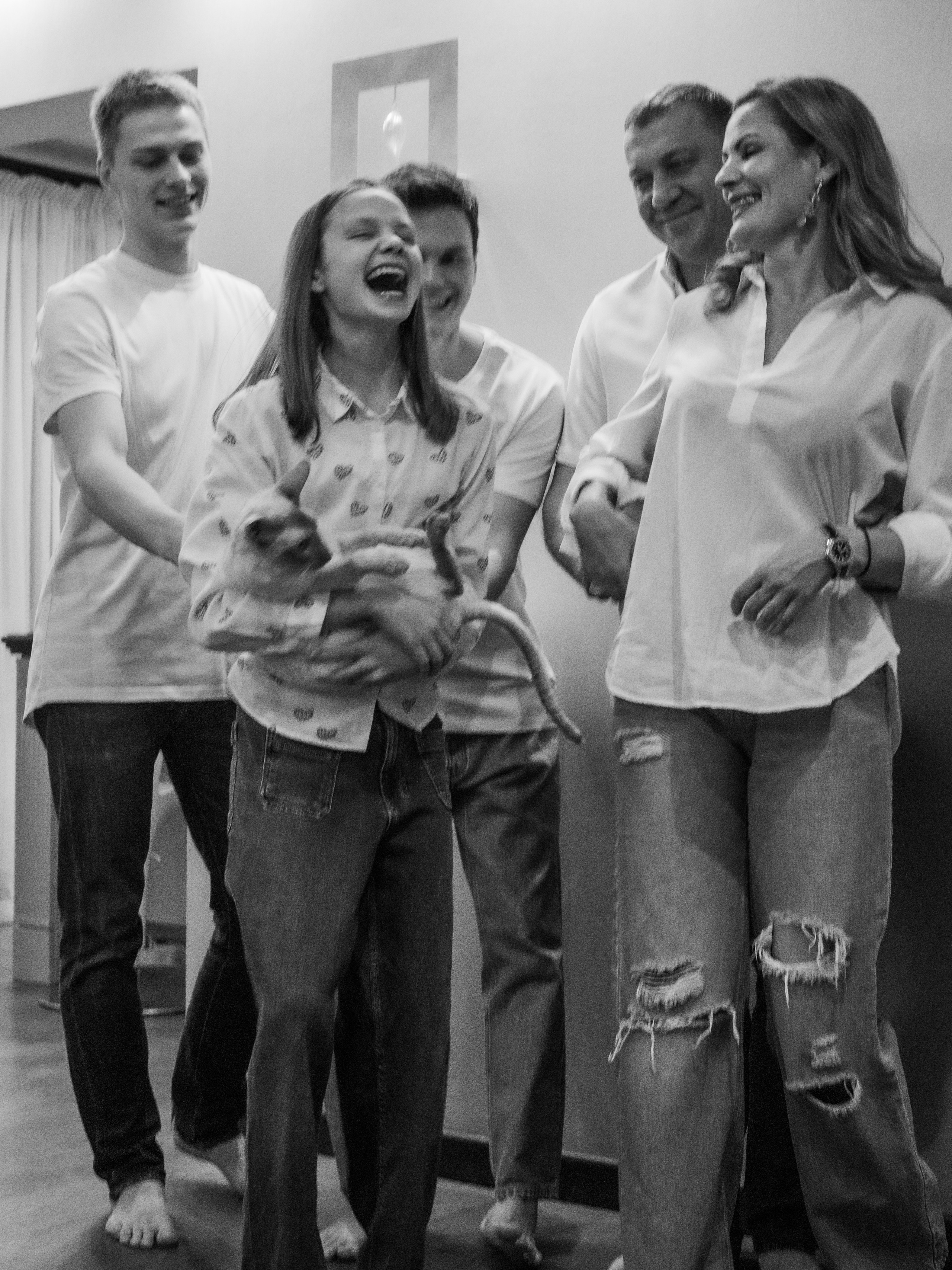 Семья Натальи. Домашняя съемка. Александра Пылёва. Фотограф. Москва