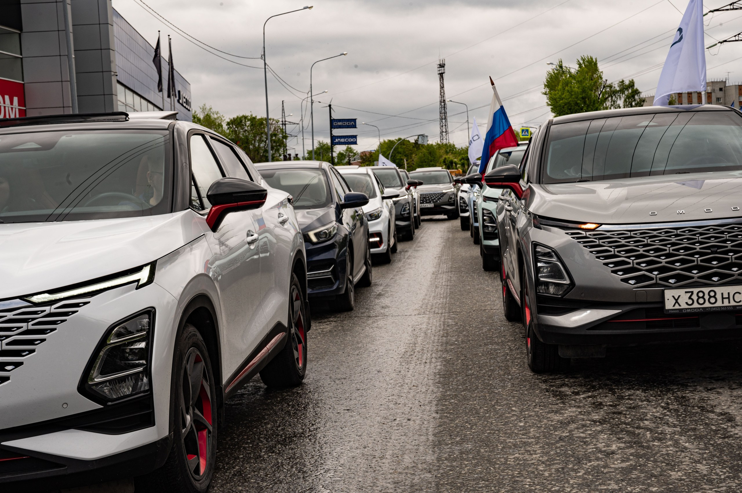 Фотосессии Автопробега OMODA