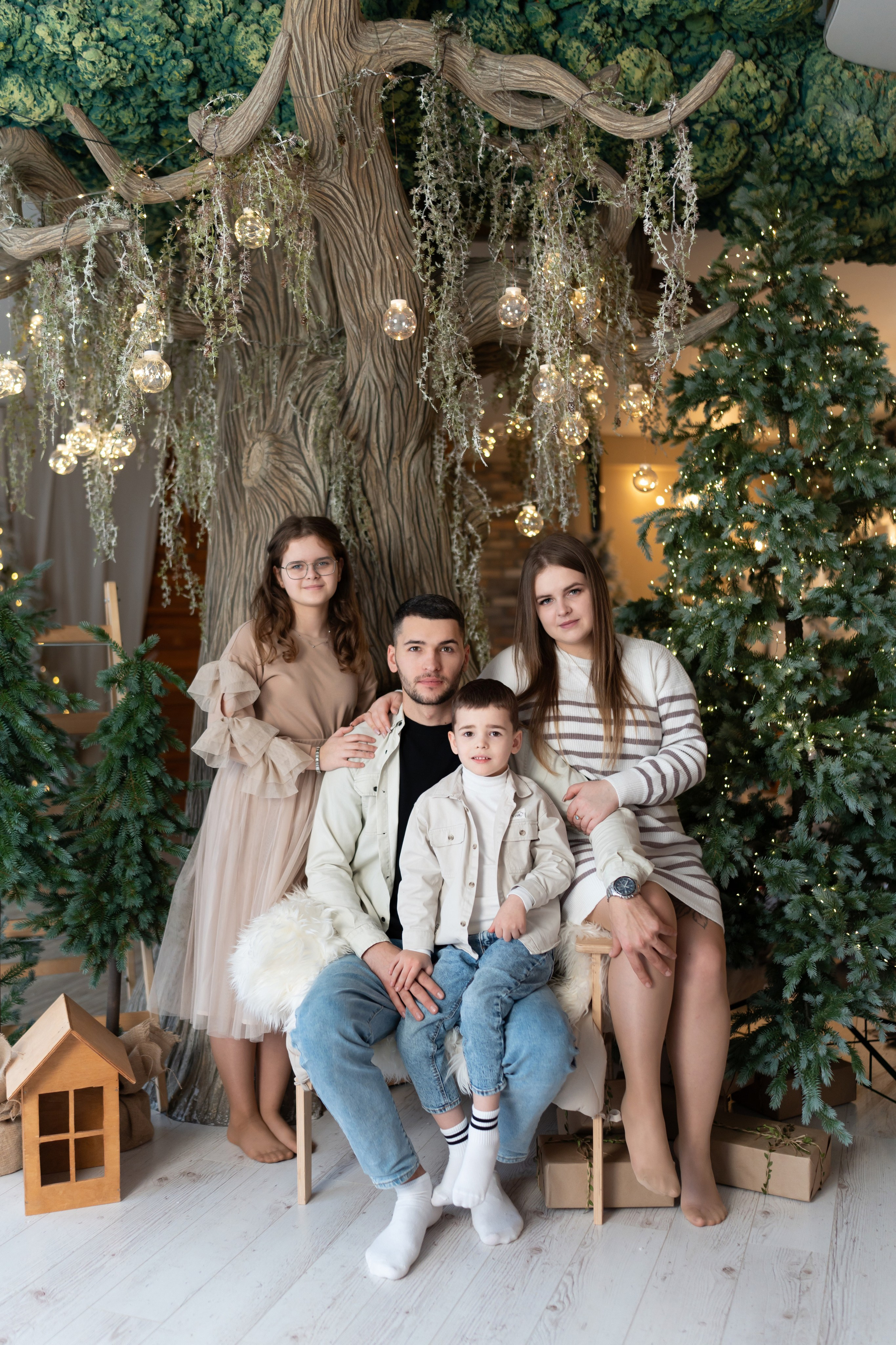 Новогодние фотосессии. Индивидуальные и семейные фотосессии в Калужской области Катерина Шатохина