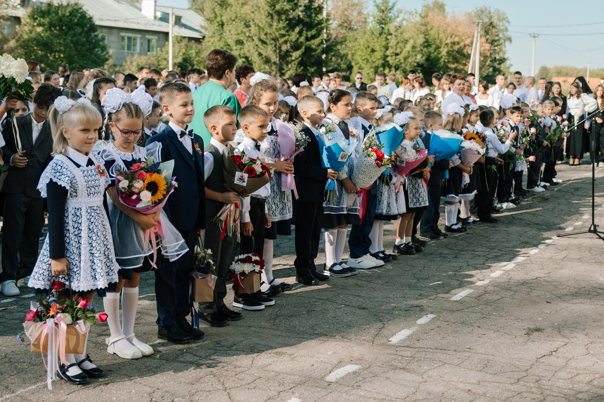 1 сентября. День знаний. Старожилово. Съёмка фото, видео, фотосессия. Выпускные альбомы, свадьбы