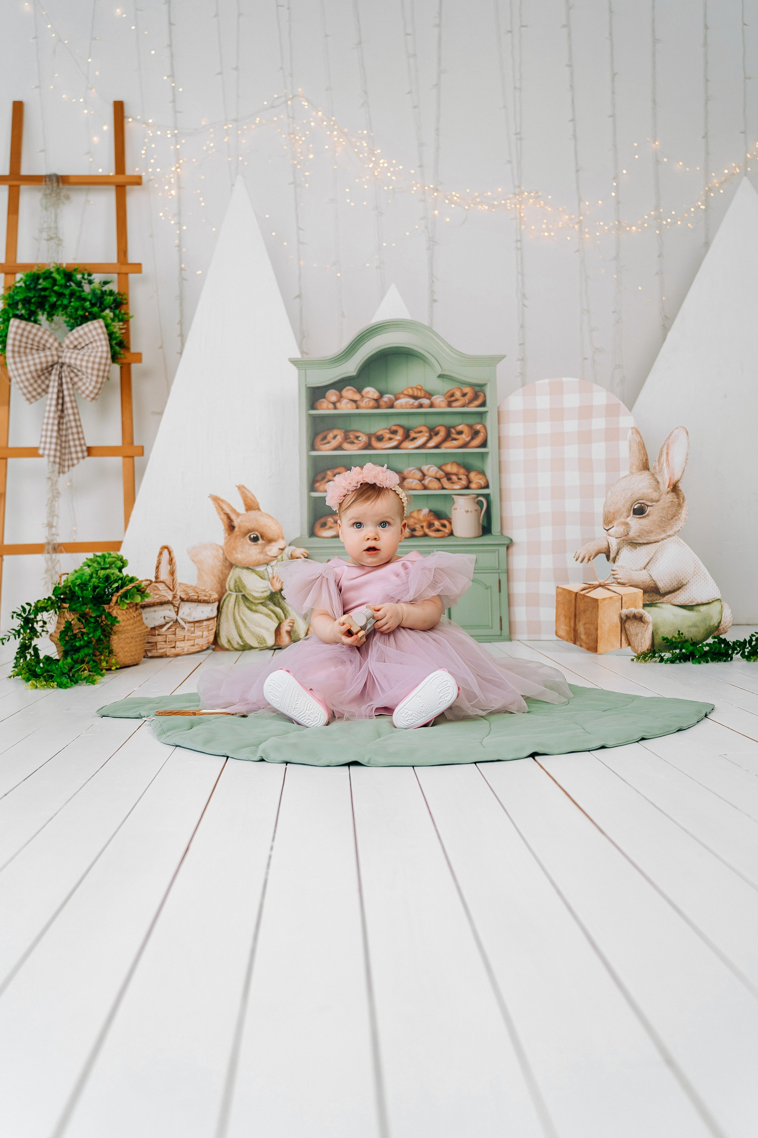 1 годик. «Лама» Детская фотостудия Уфа