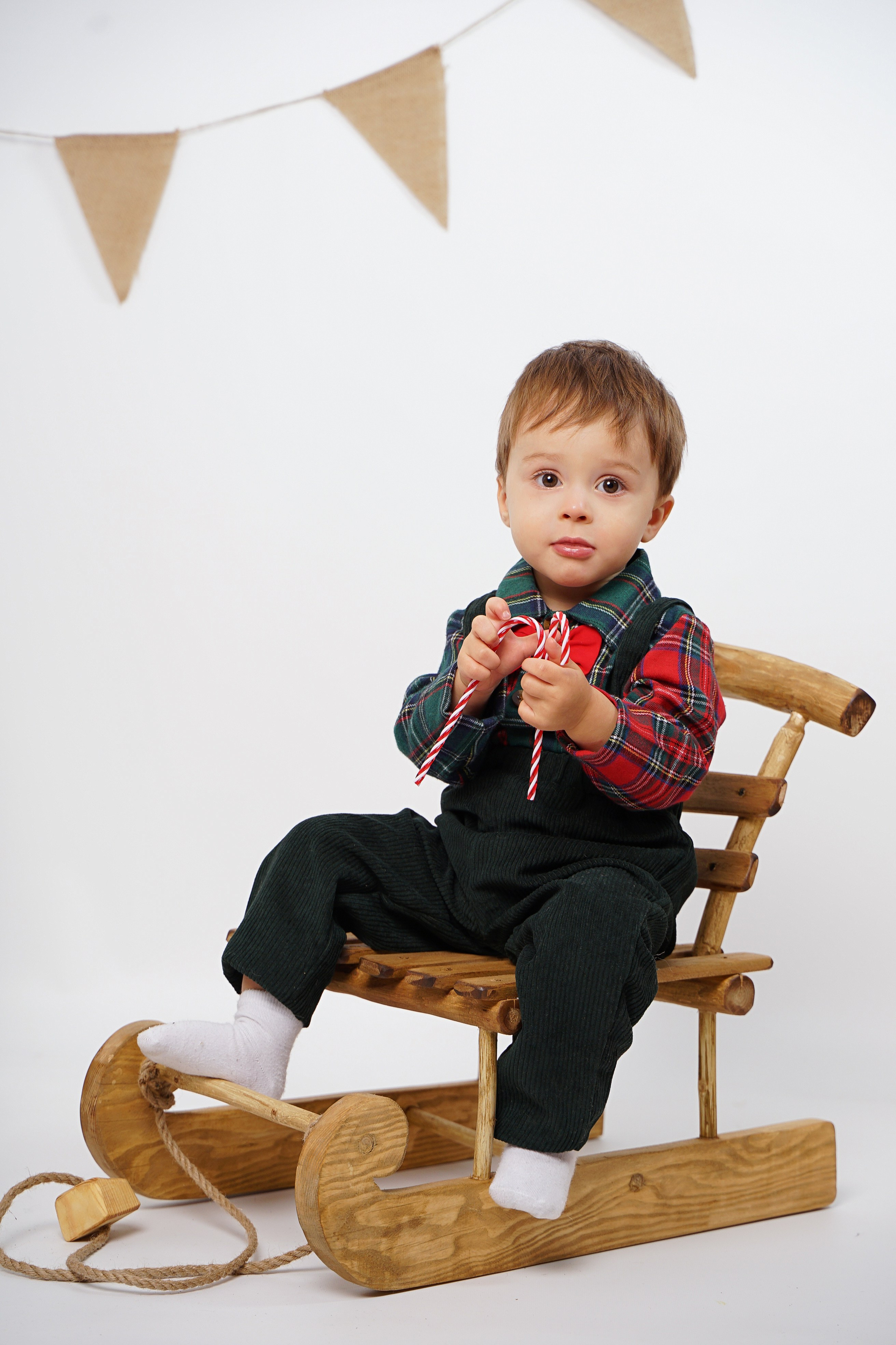 Новогдняя светлая. Студия детской фотографии