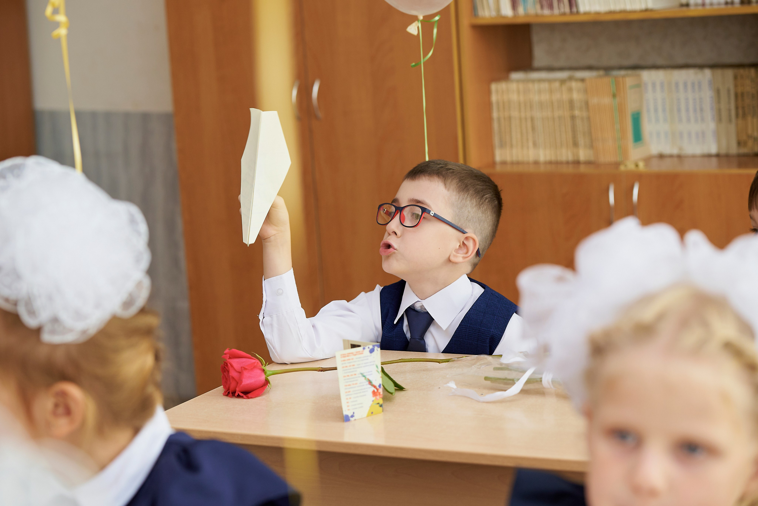 Первый раз в 1-й класс. Фотостудия «Юла»