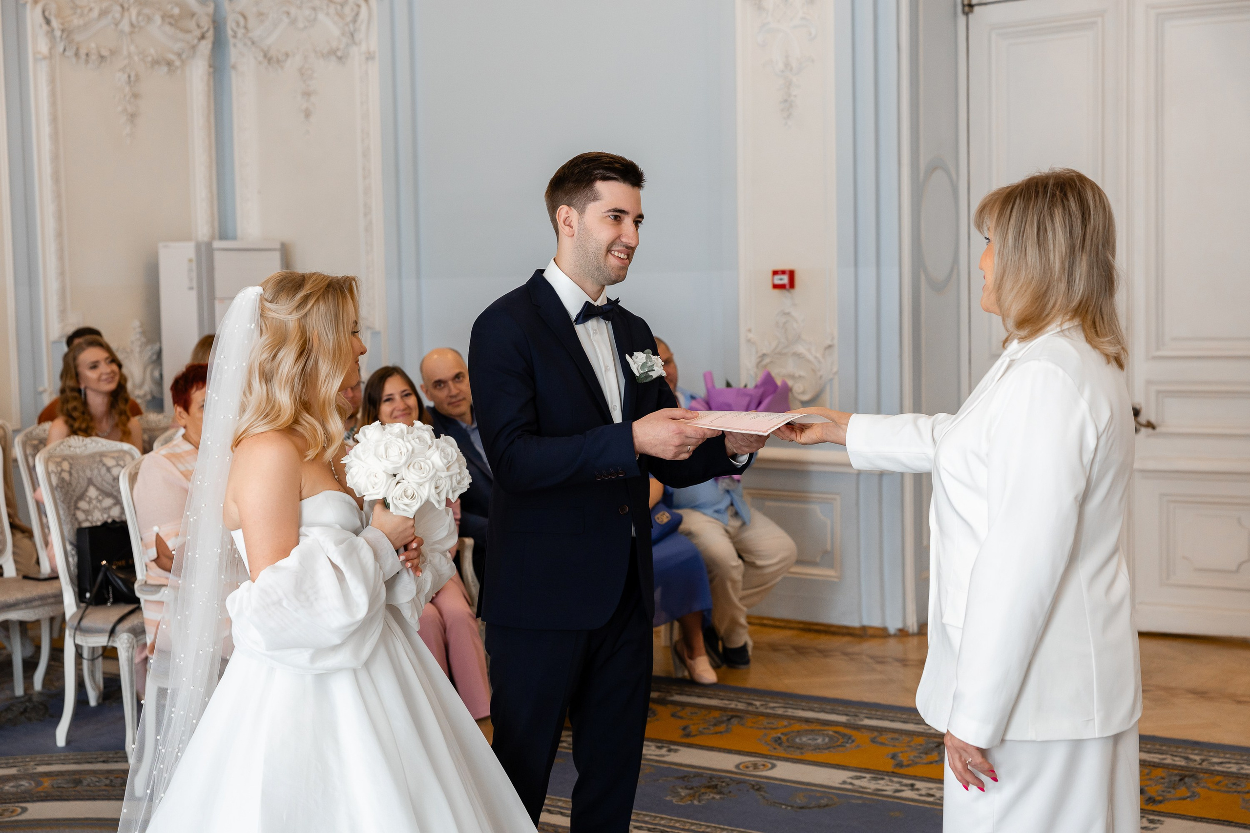 Дворец бракосочетания № 2. Регистрация брака. Фотограф в Санкт-Петербурге — Сергей Петров