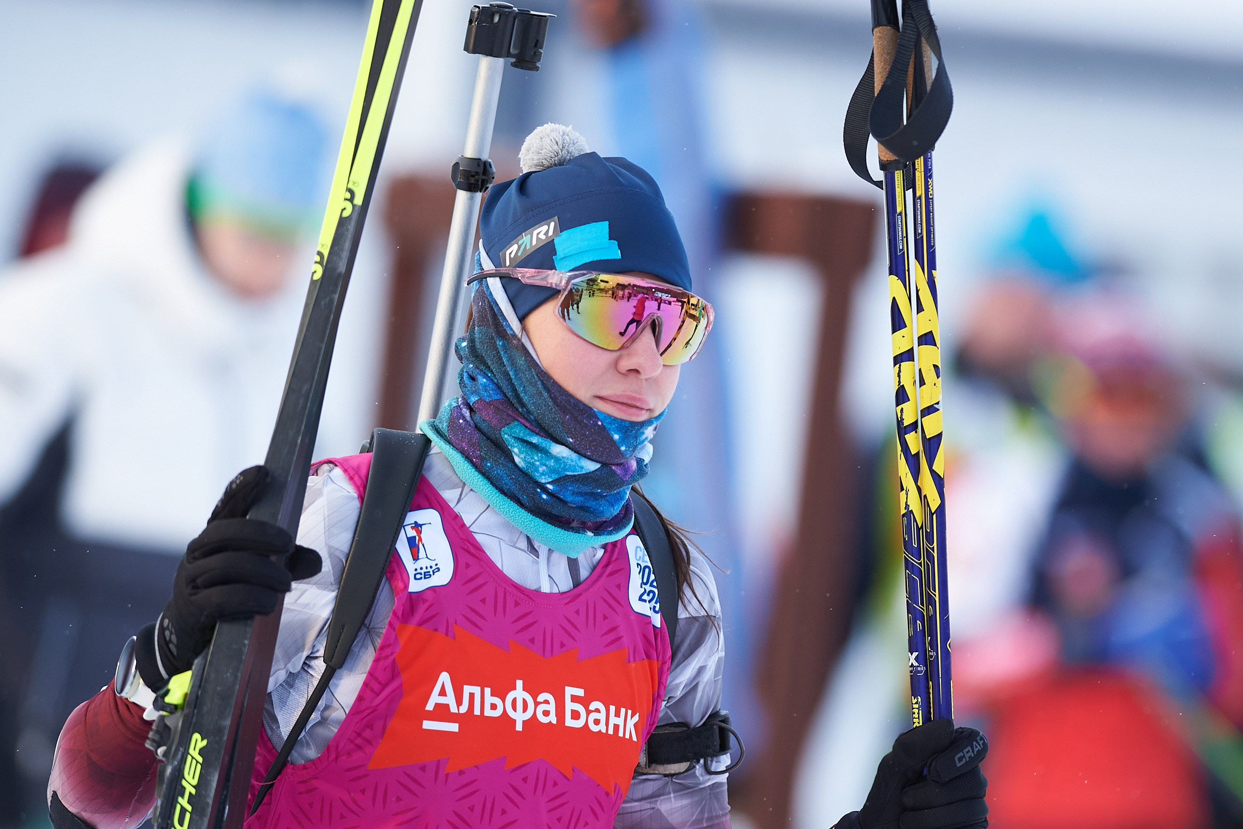 Ижевская Винтовка 55. Спринт. Женщины. Спортивный репортажный фотограф в Ижевске Сергей Мерзляков