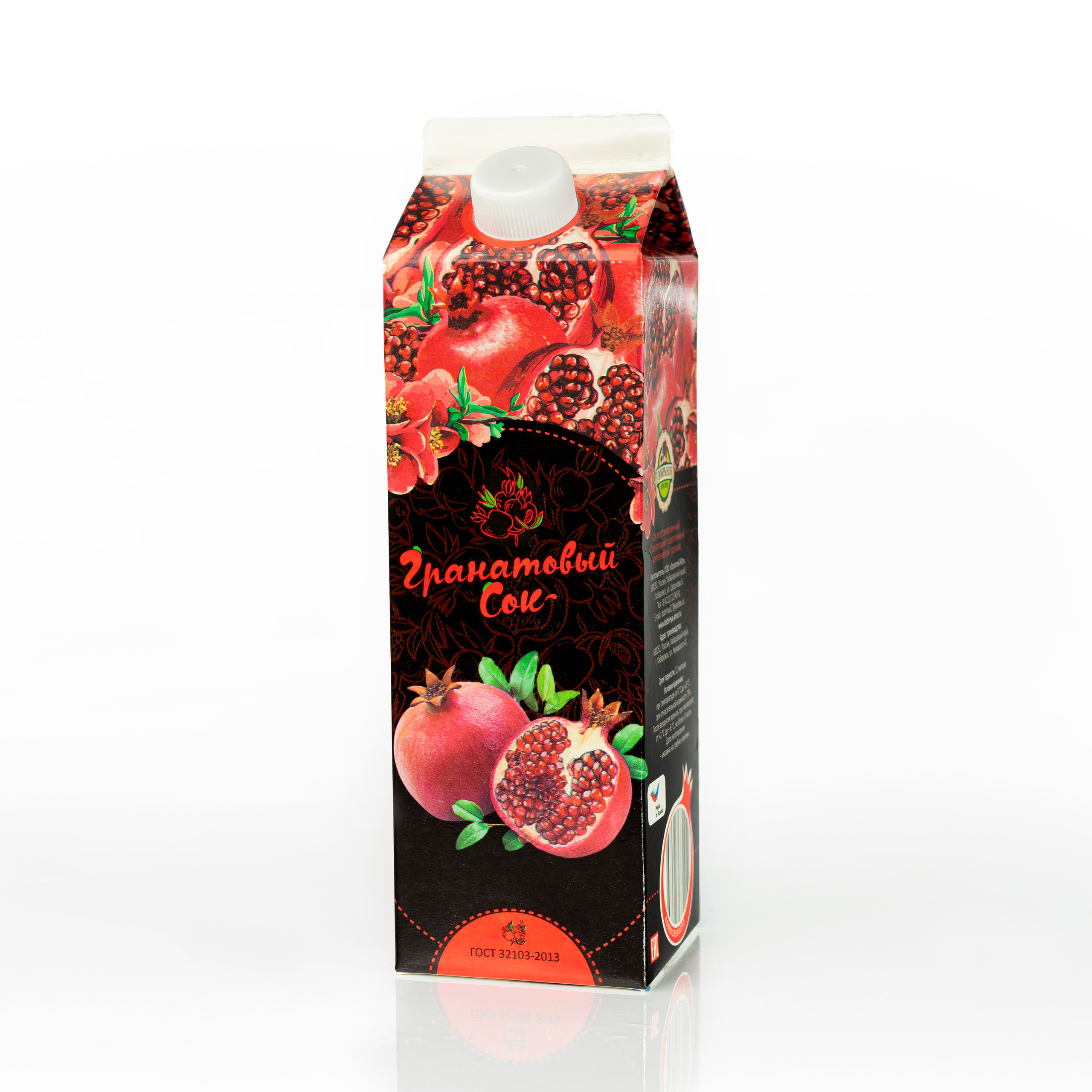 гранатовый сок в пачке