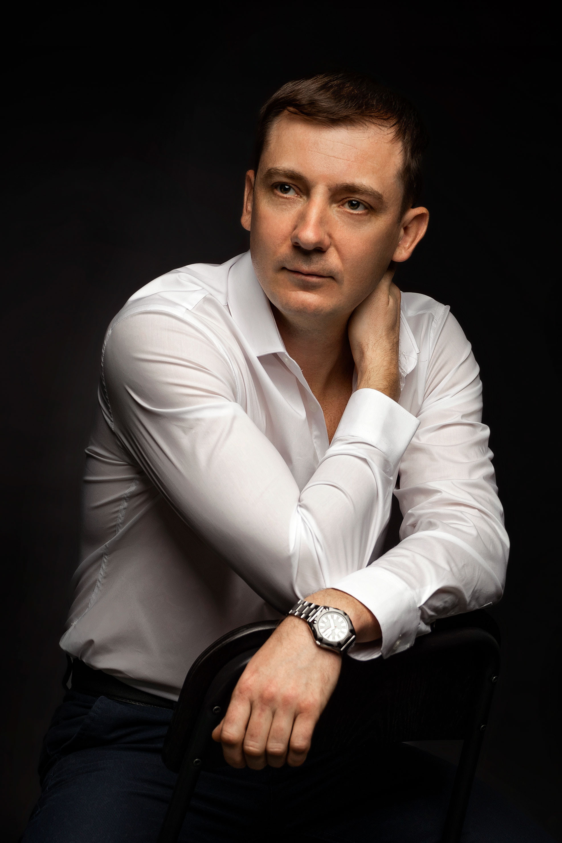 Мужской портрет в деловом стиле