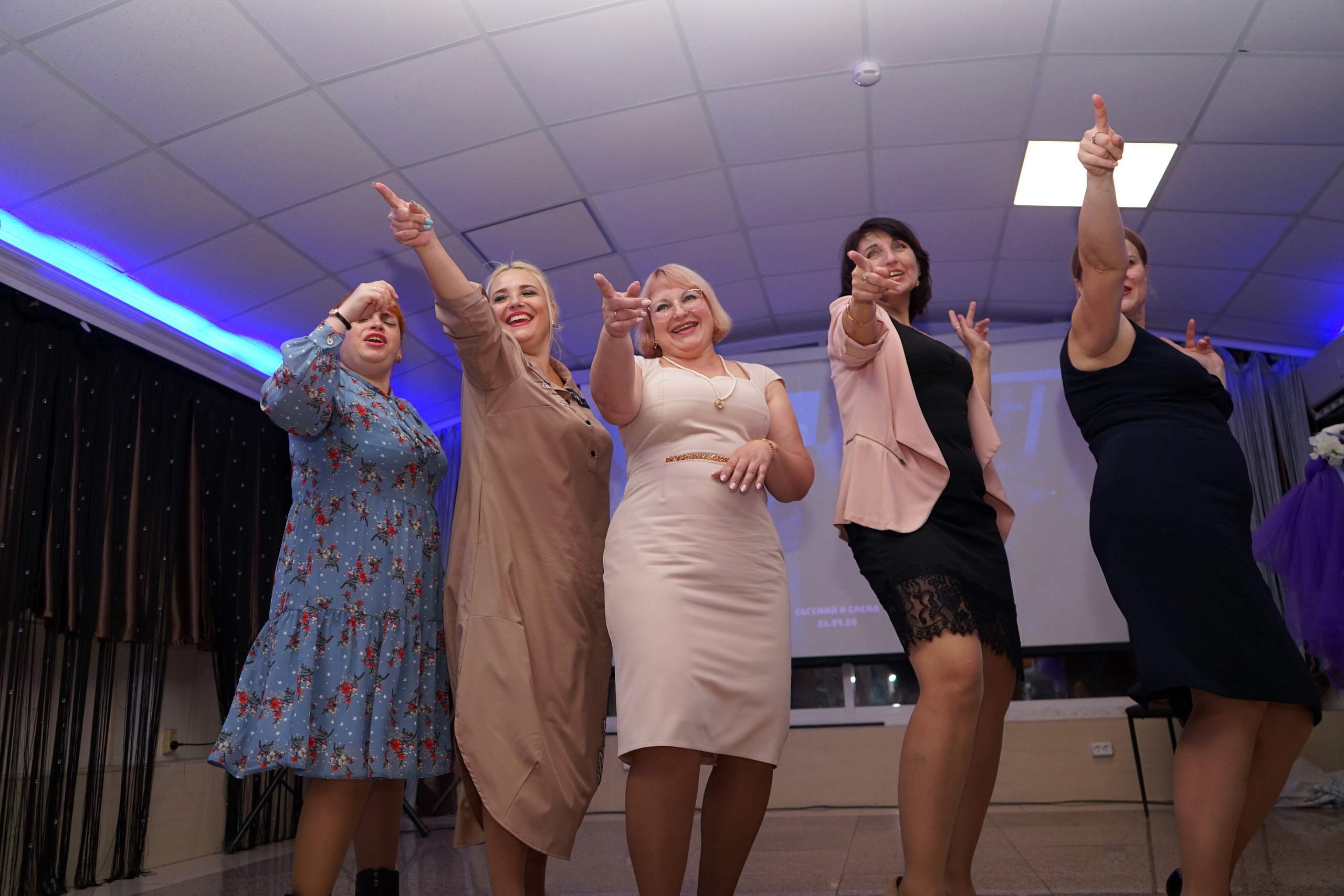 Съёмка свадебного банкета. Фотограф в Хабаровске