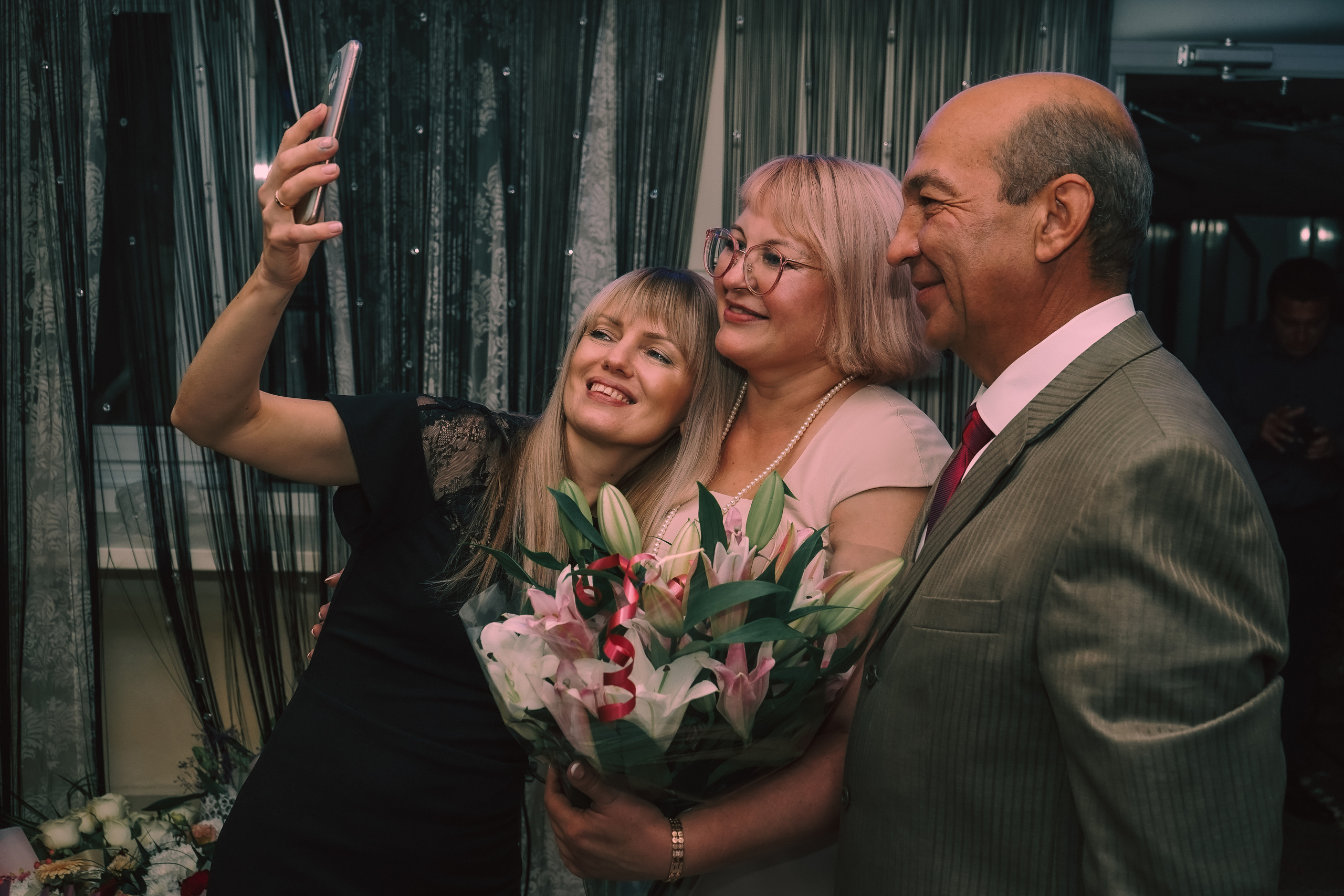 Съёмка свадебного банкета. Фотограф в Хабаровске