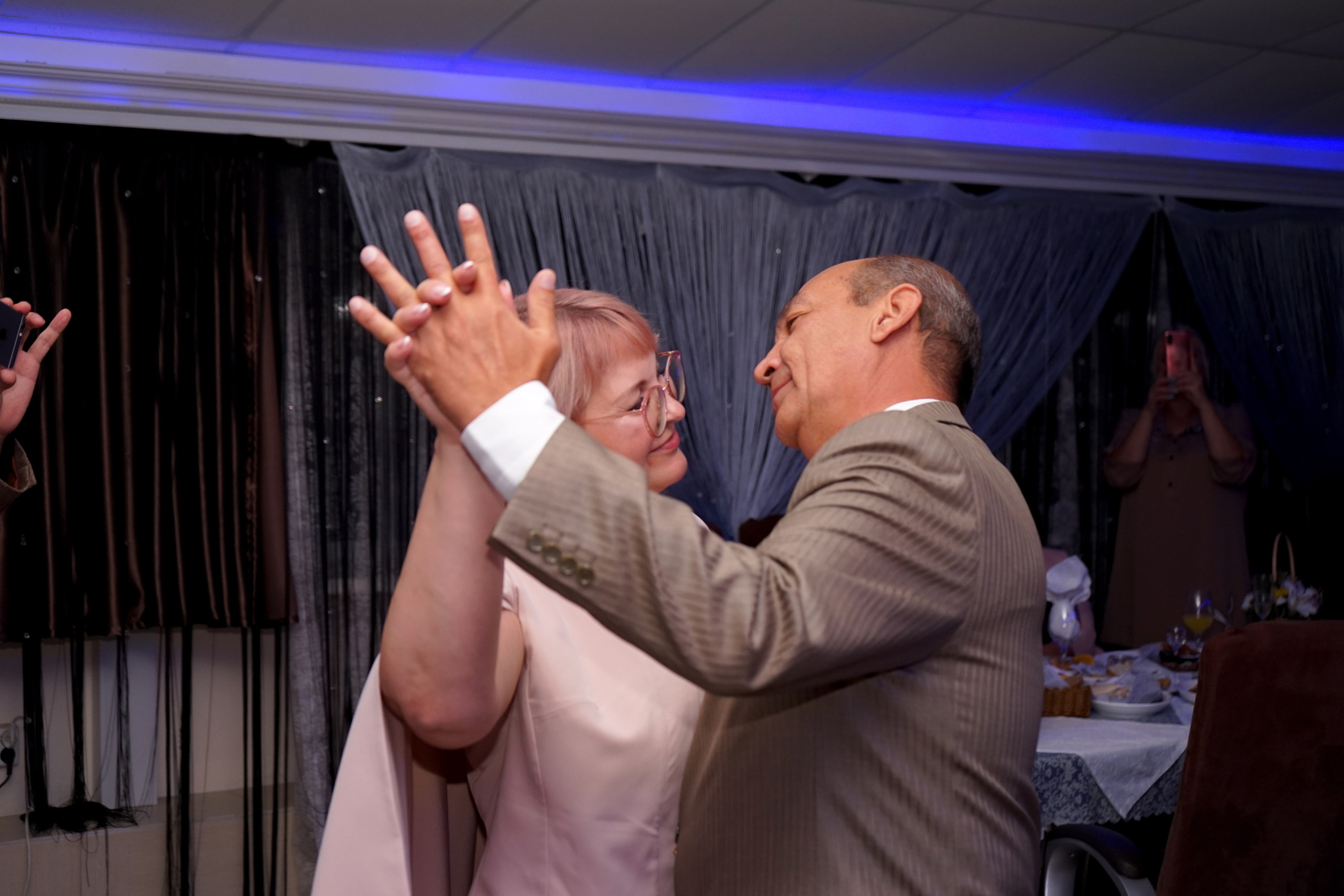 Съёмка свадебного банкета. Фотограф в Хабаровске