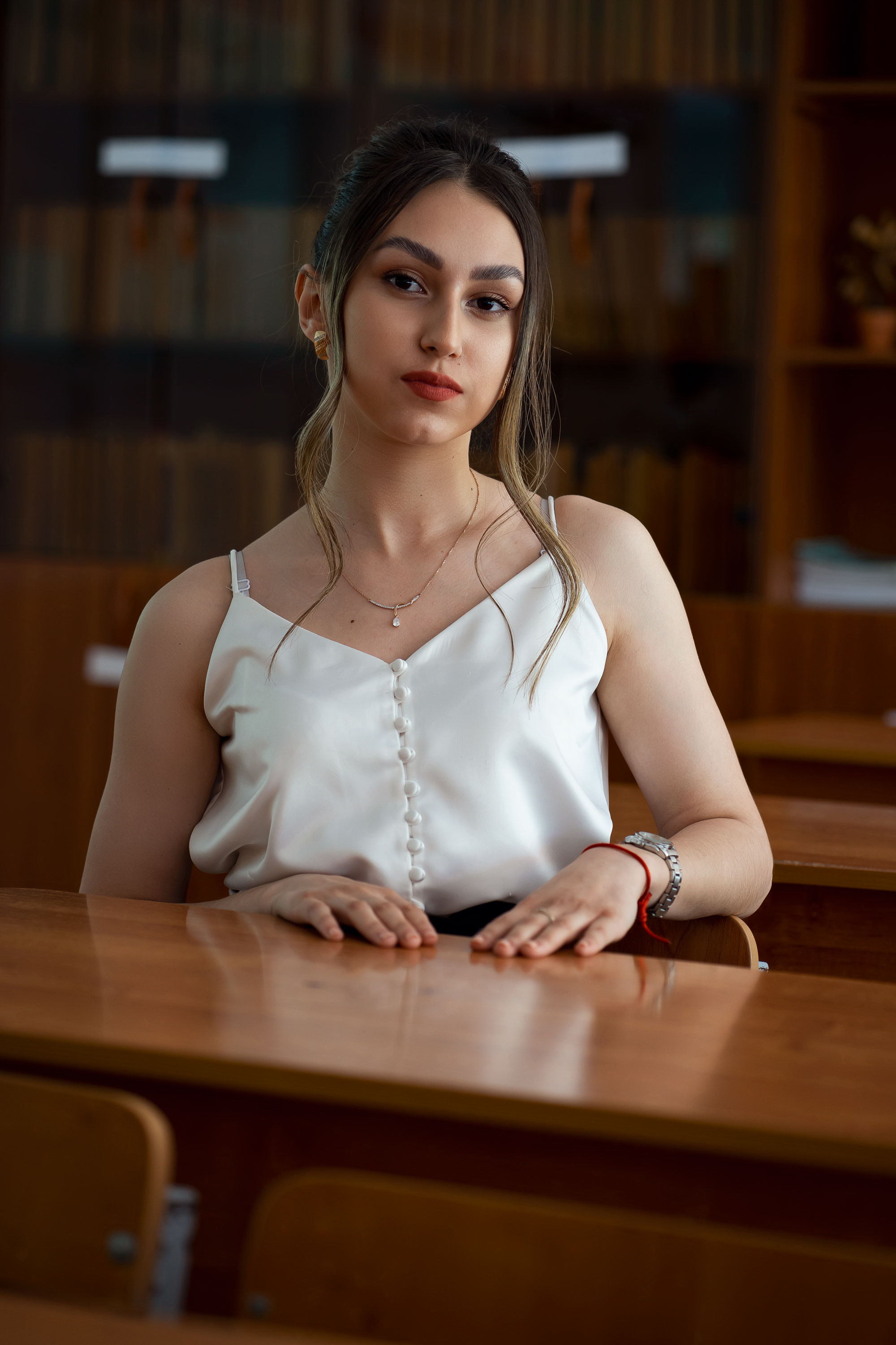 Портреты детей в учебном классе школы. Фотограф в Хабаровске