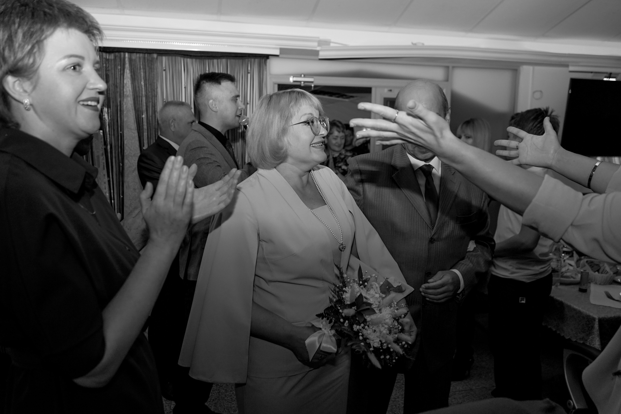 Съёмка свадебного банкета. Фотограф в Хабаровске