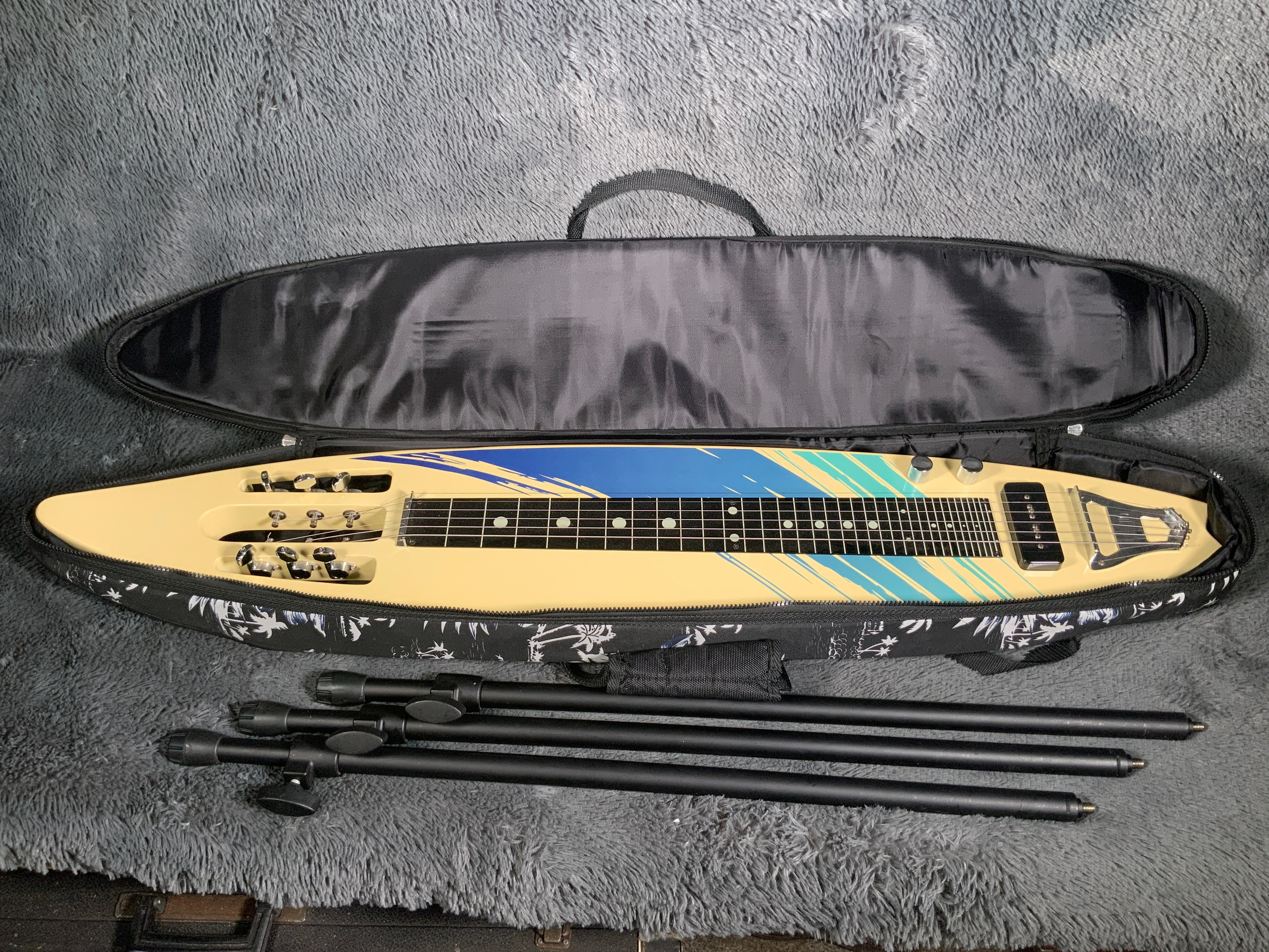 Mahalo Surfboard Lap Steel Guitar