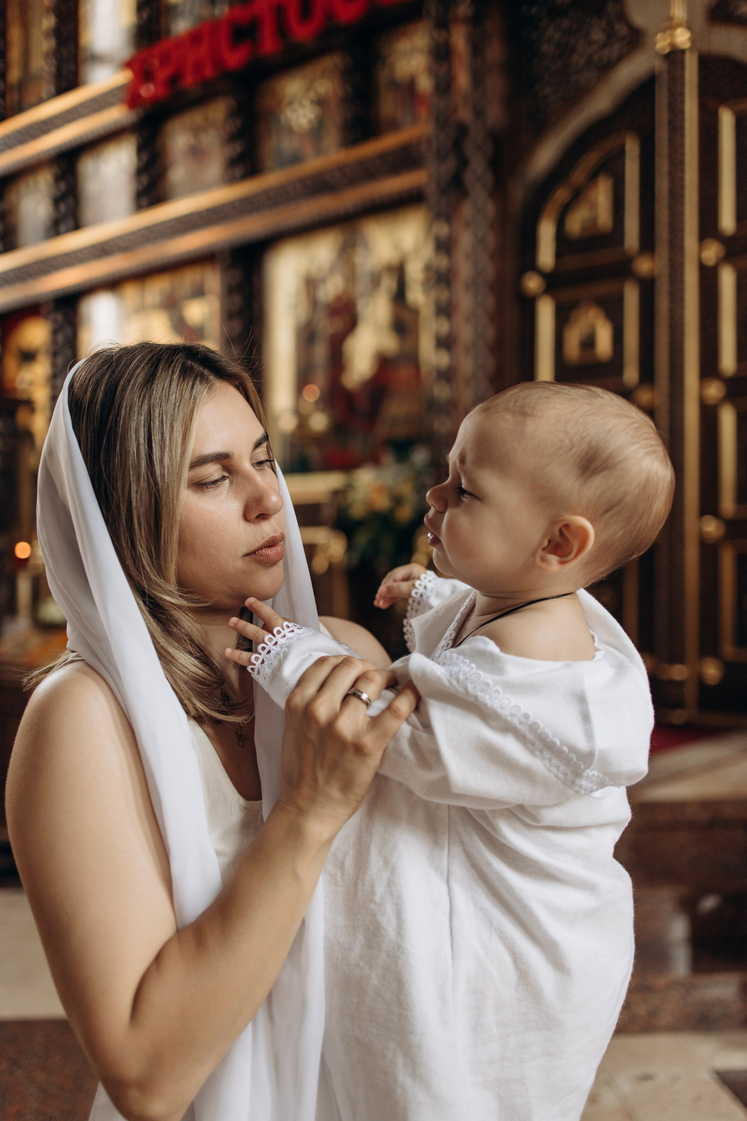 Крещение Радмира. Самый теплый фотограф в Краснодаре Рябоконь Ксения