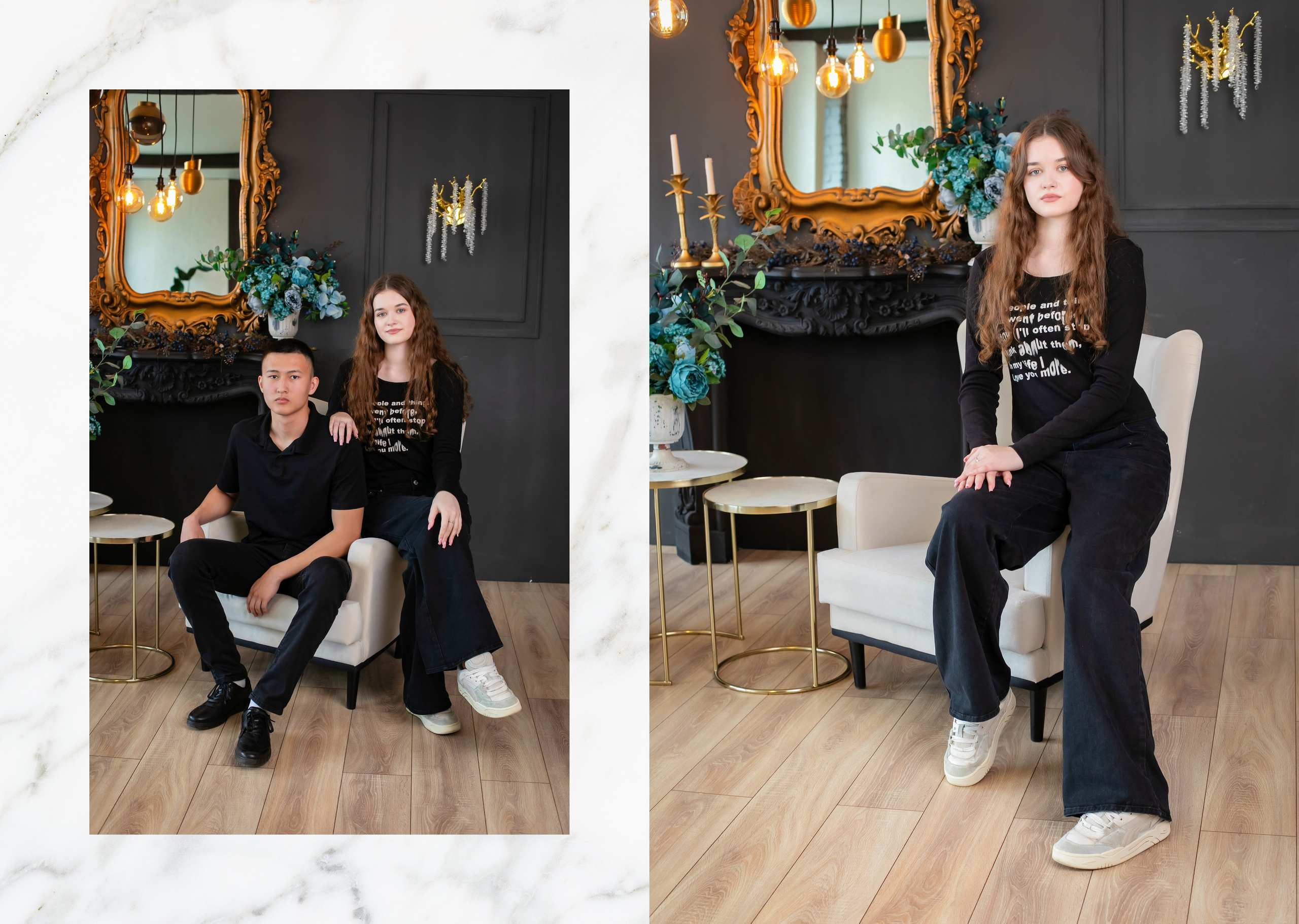 Альбом 10 разворотов. Выпускные фотокниги