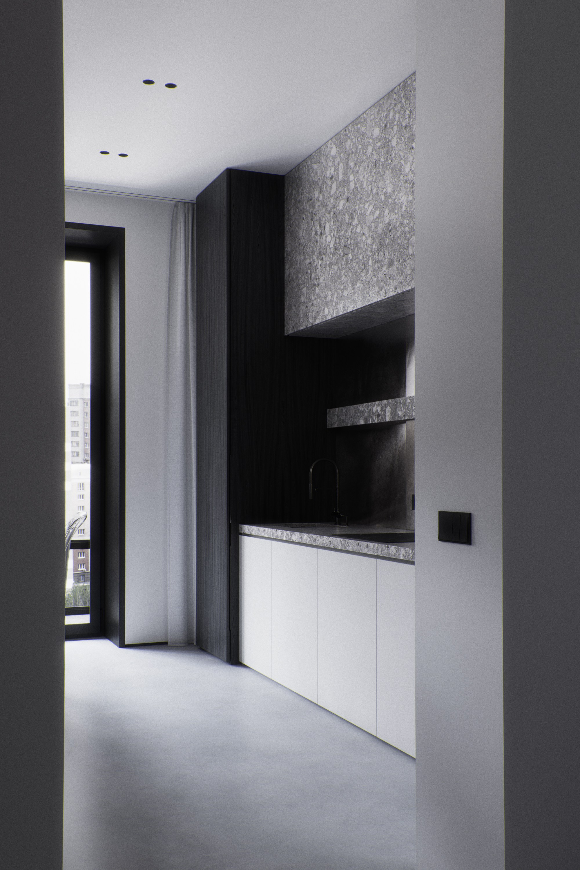 Blue accent. 3D Визуализация // Reiterrrr