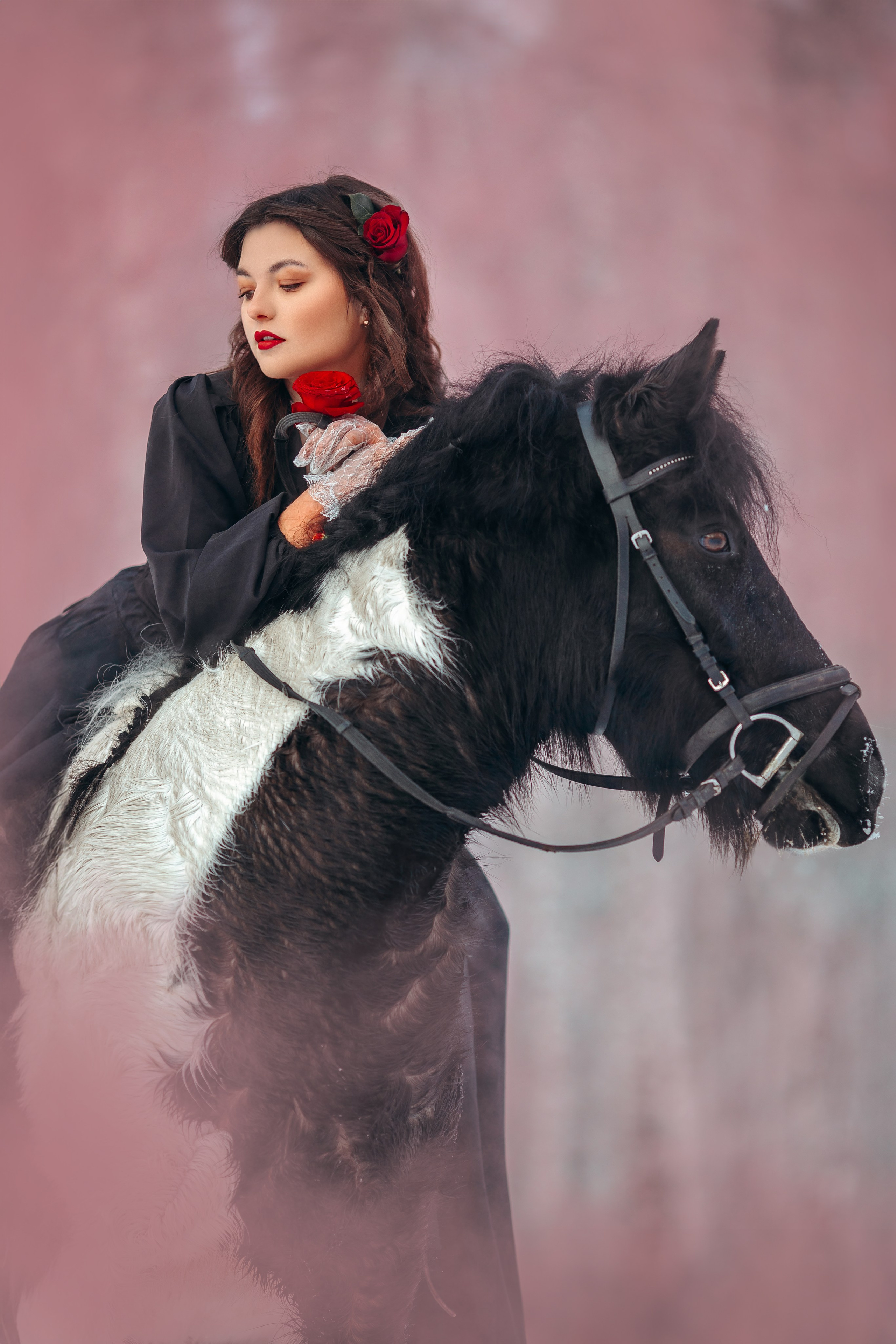 Катя и Шери. Анна Молчанова конный фотограф в Тюмени | фотосессии с лошадьми Тюмень