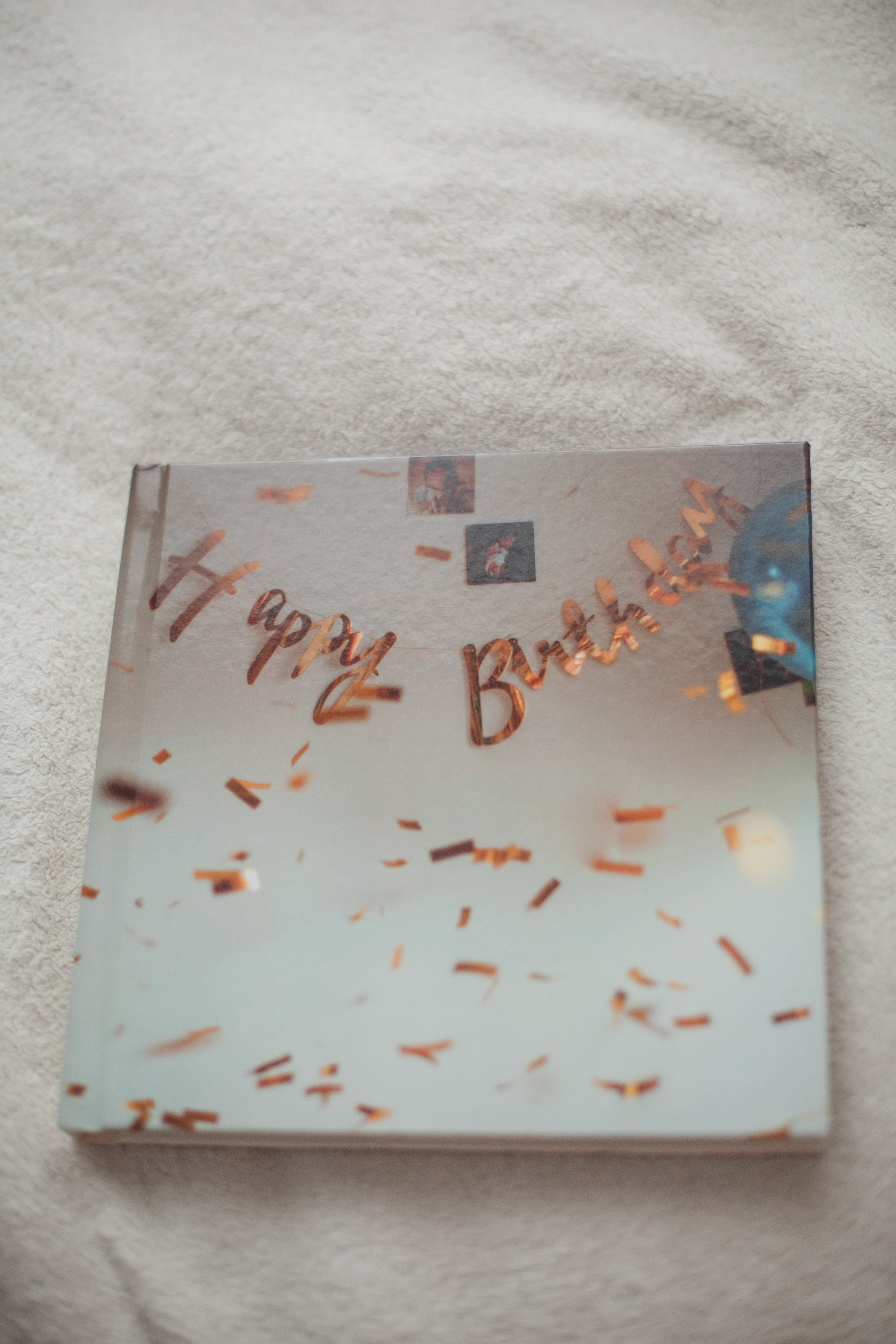 Фотоальбом на день рождения ребёнка 