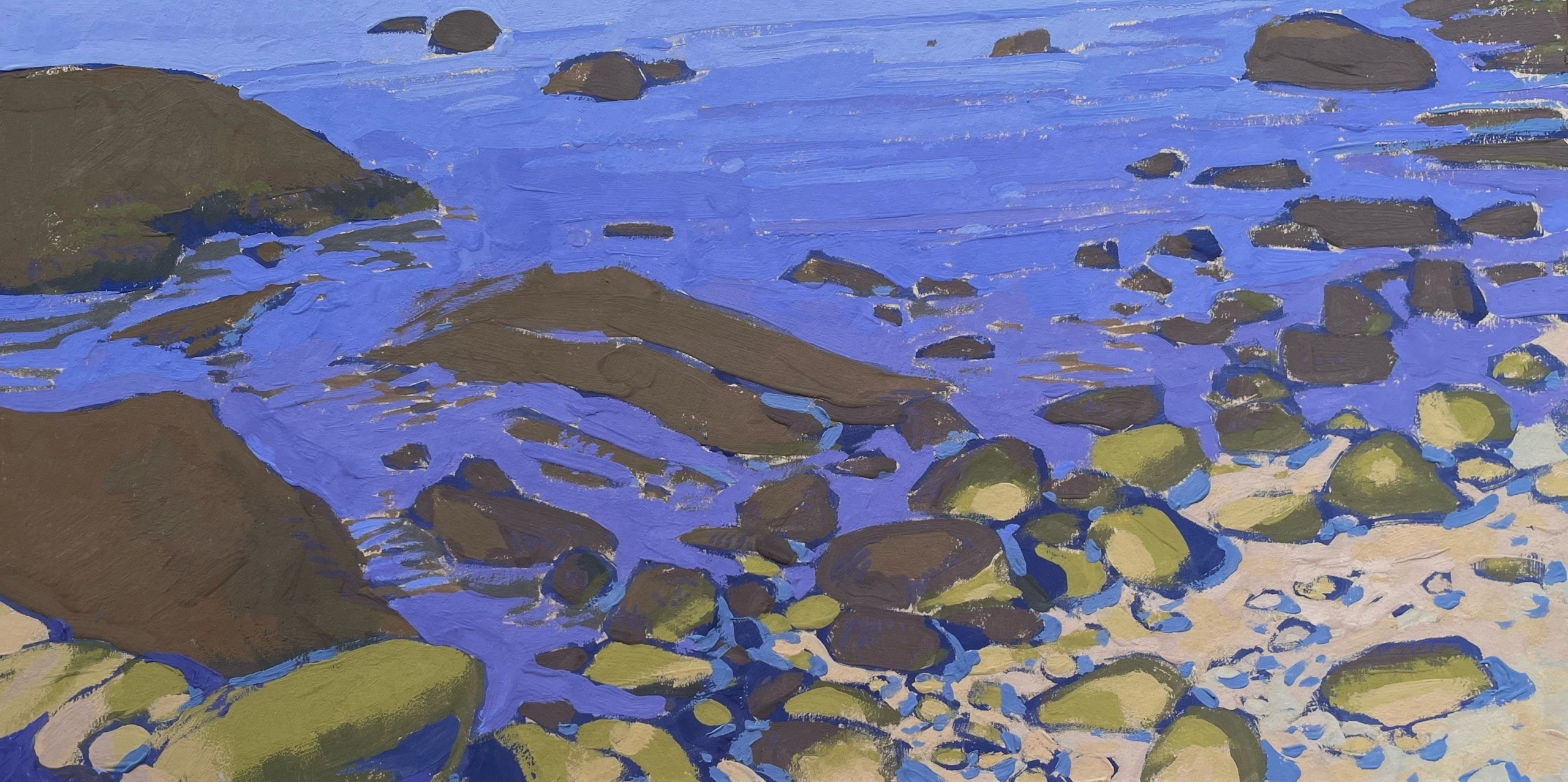 Териберка. Художница Лиза Владимирова