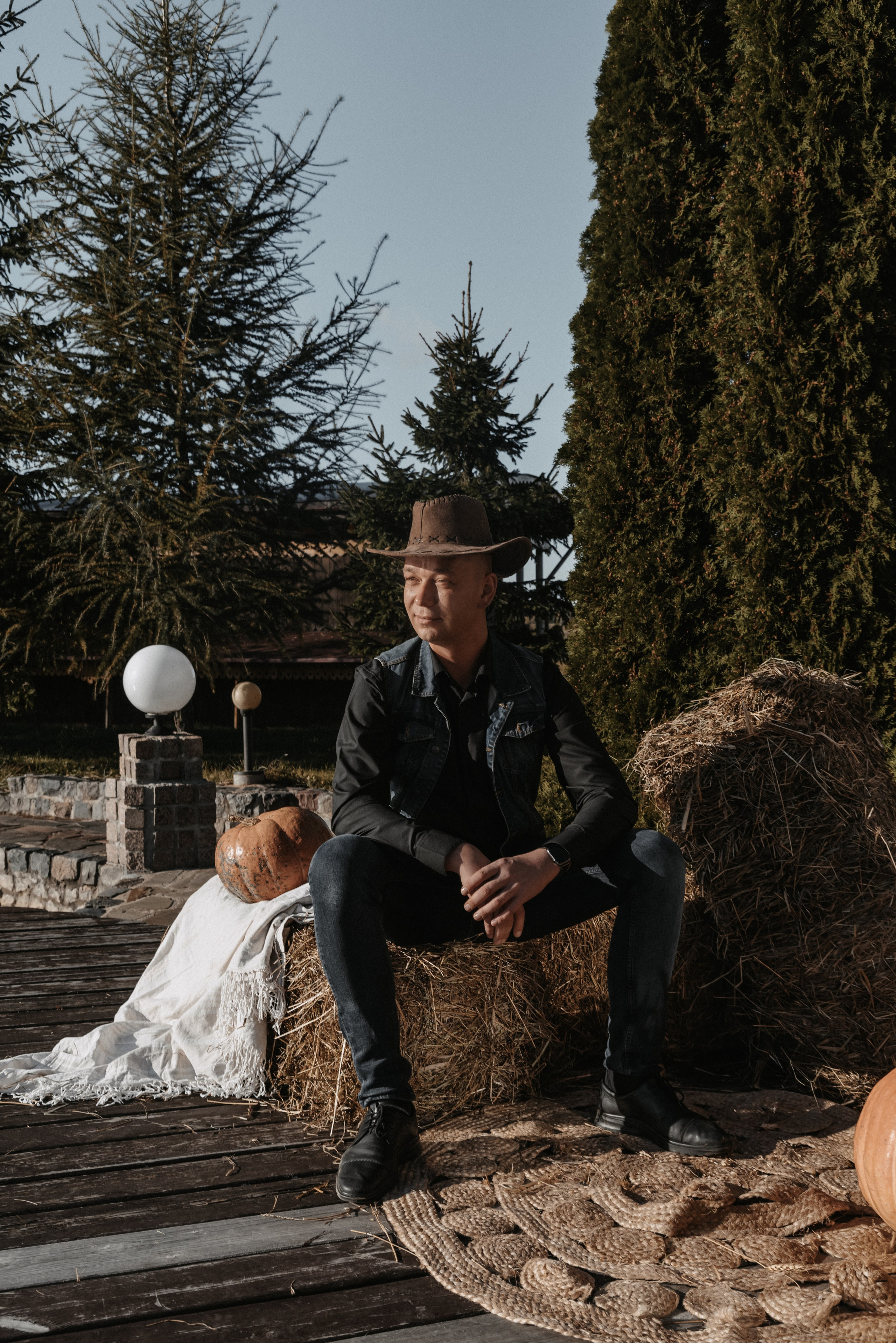 Корпоратив и оформление фотозоны в стиле ранчо). Фотограф Светлана Воронцова