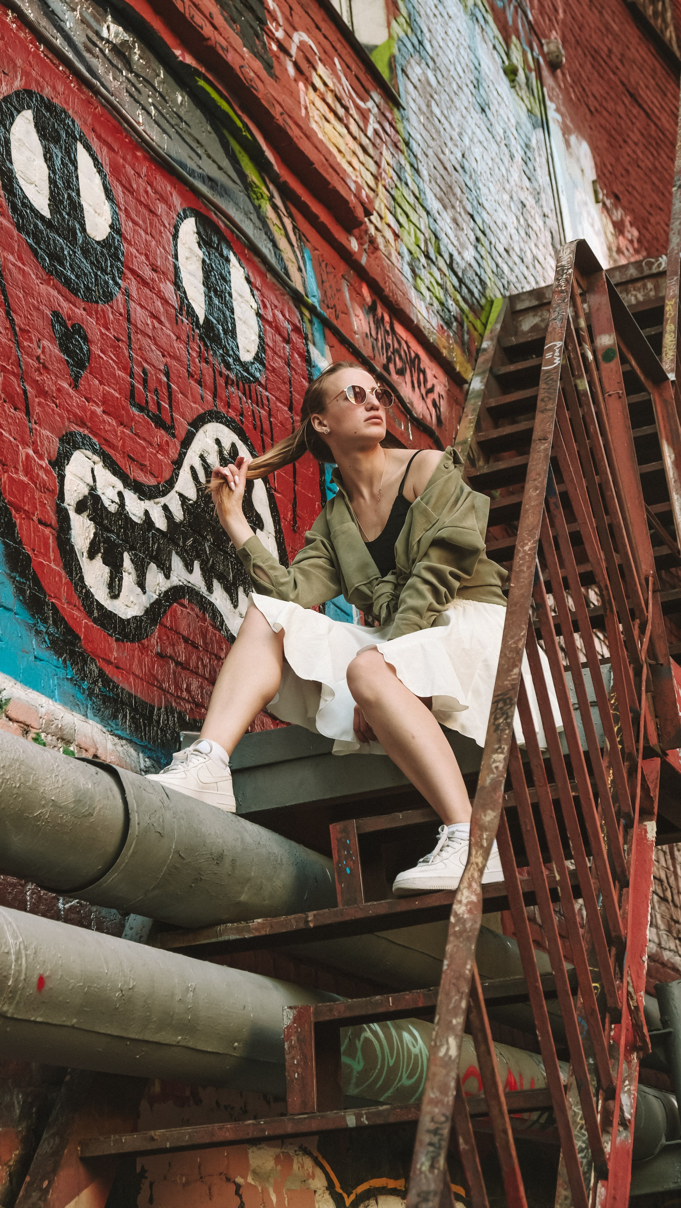 Даша. Прогулка по дворикам Мясницкой. Портретный фотограф в Москве Ирина Ортега