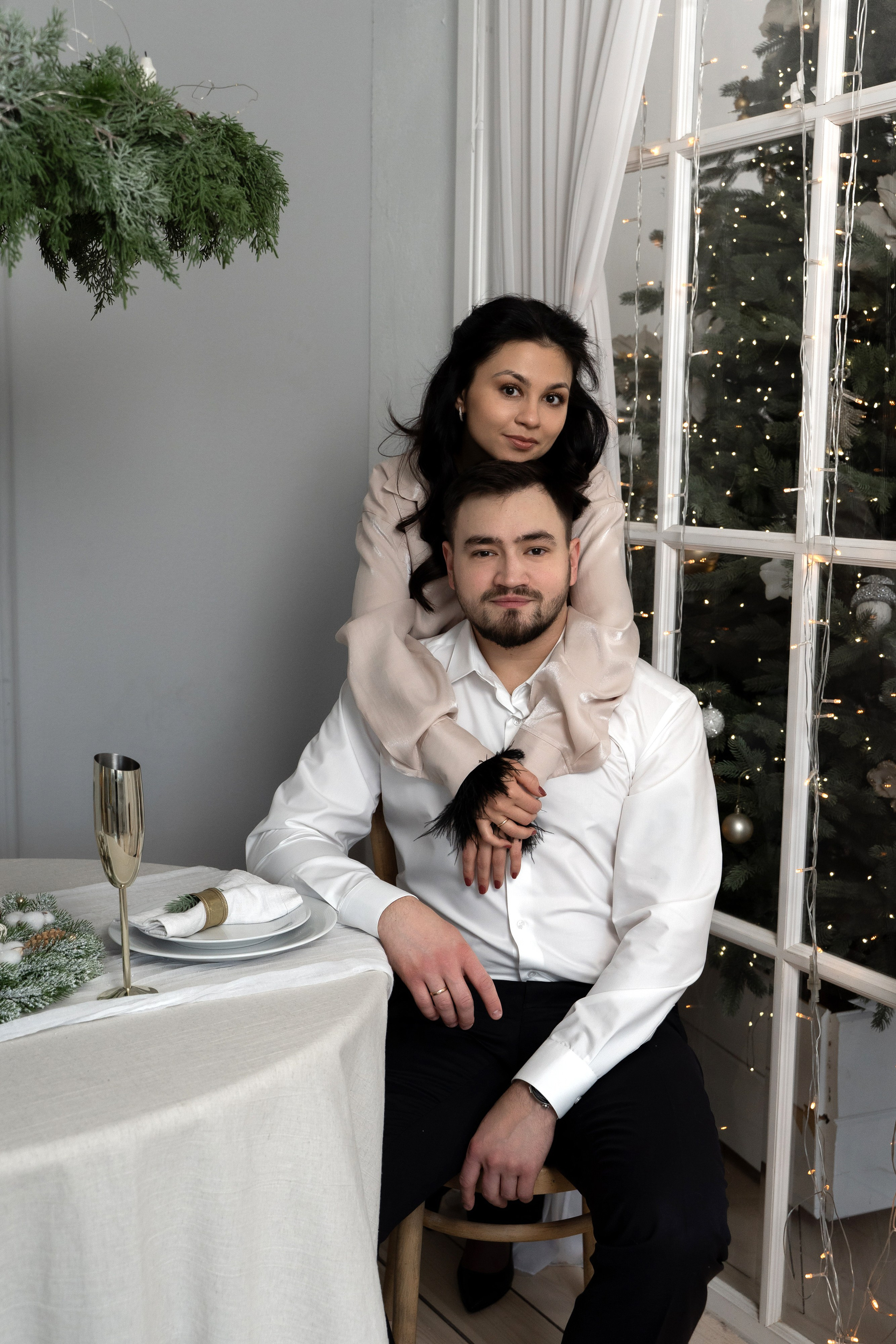 Саша, Гера, Лилиана и Арсений. Новогодняя фотосессия. Фотограф Татьяна Мамонтова