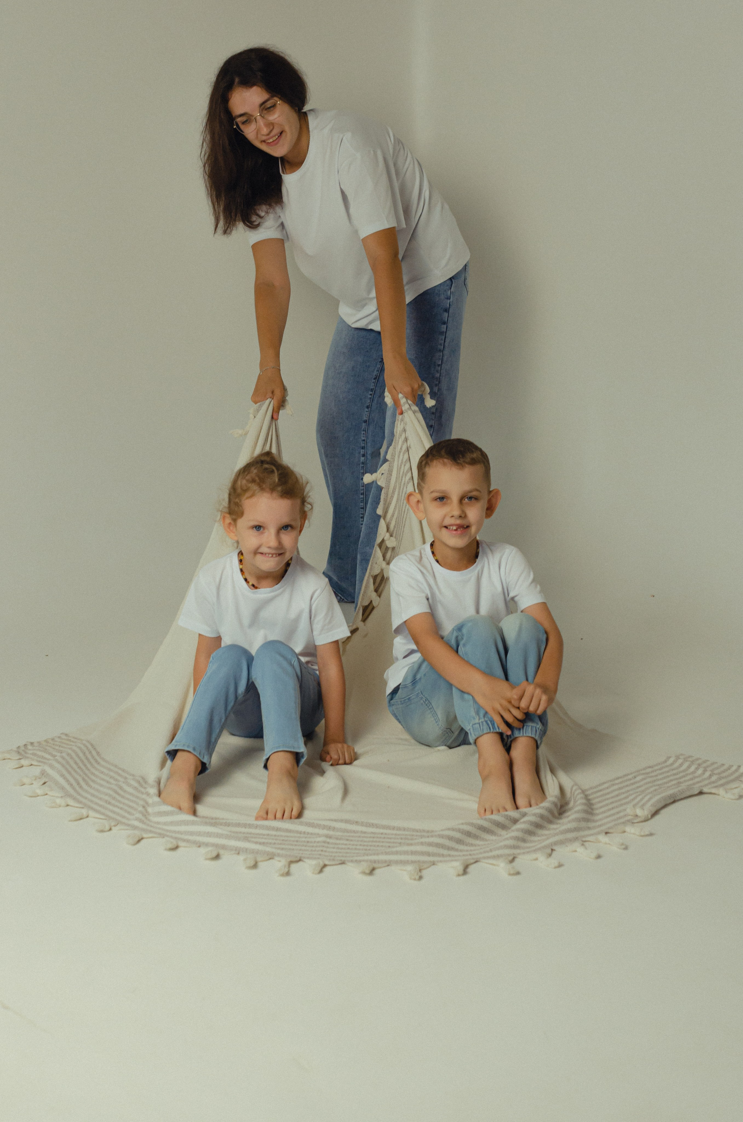 Оксана и ее чудесные детки. Семейный фотограф в Барнауле Ирина Ястребова