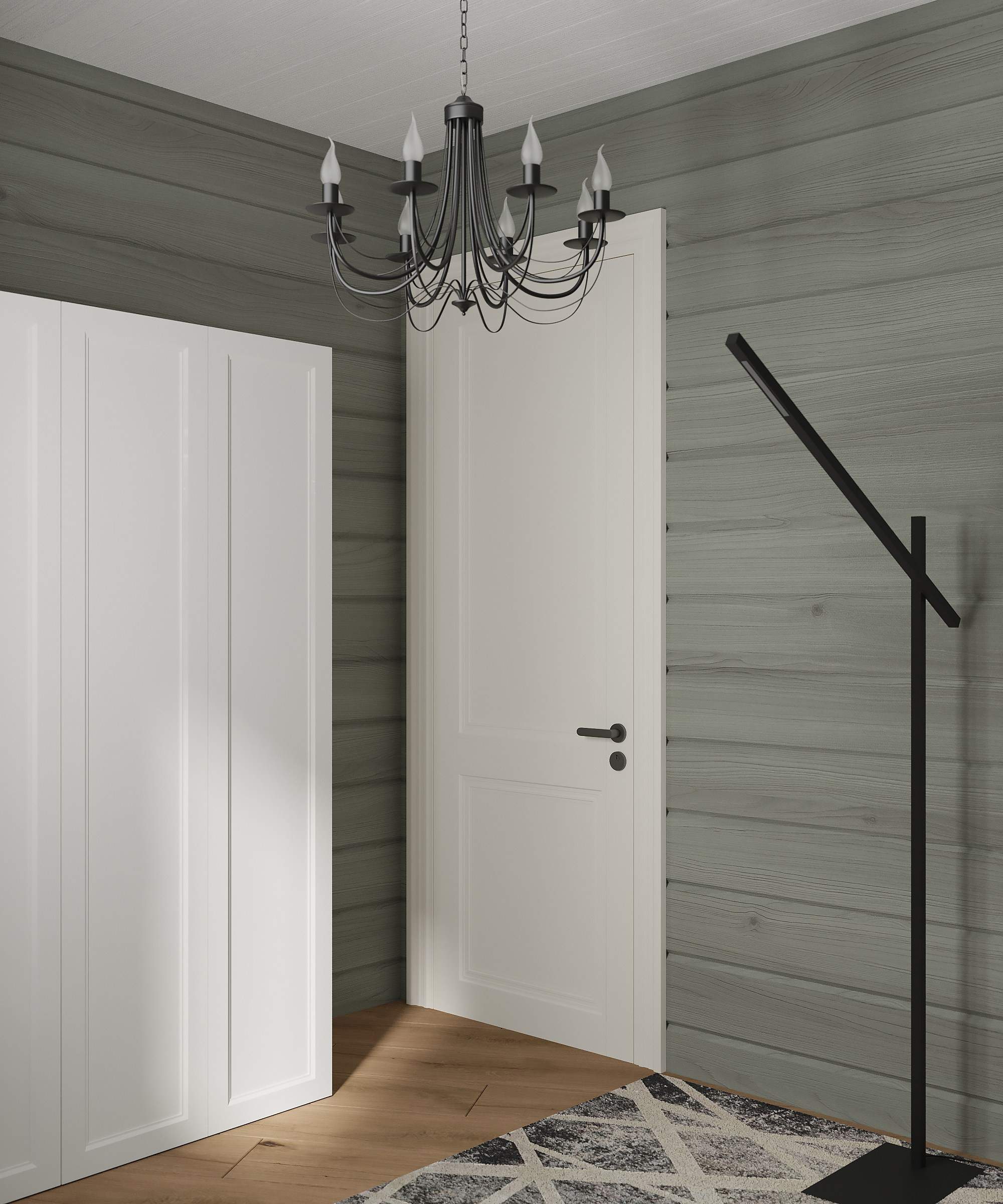 Спальня. 3D-дизайнер Кристина Пуляевская