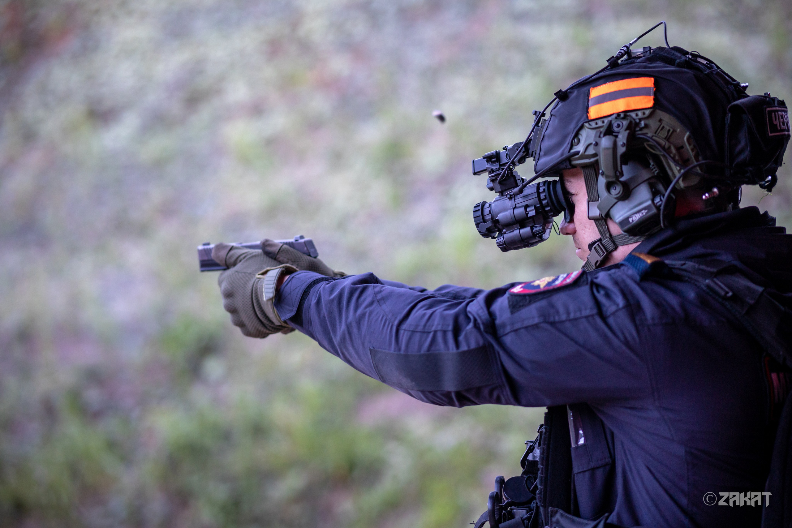 Репортажная фотосъемка 2 СПП на Кубке Губернатора Московской обл. по практической стрельбе. Репортажный фотограф, Москва, Закат