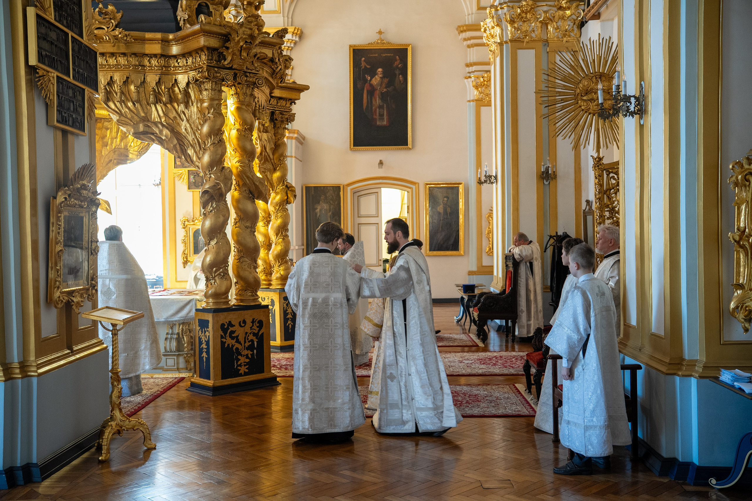 Великая суббота. НИКОЛО-БОГОЯВЛЕНСКИЙ МОРСКОЙ СОБОР