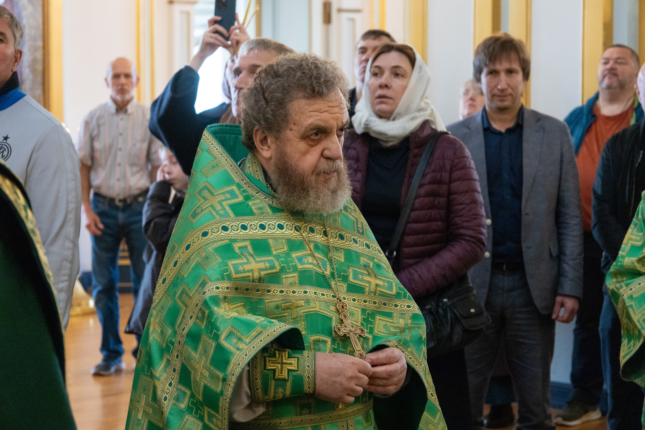 Неделя 16-я по Пятидесятнице, по Воздвижении. Глас 7-й. Попразднство Воздвижения Креста. Вмч. Никиты. НИКОЛО-БОГОЯВЛЕНСКИЙ МОРСКОЙ СОБОР