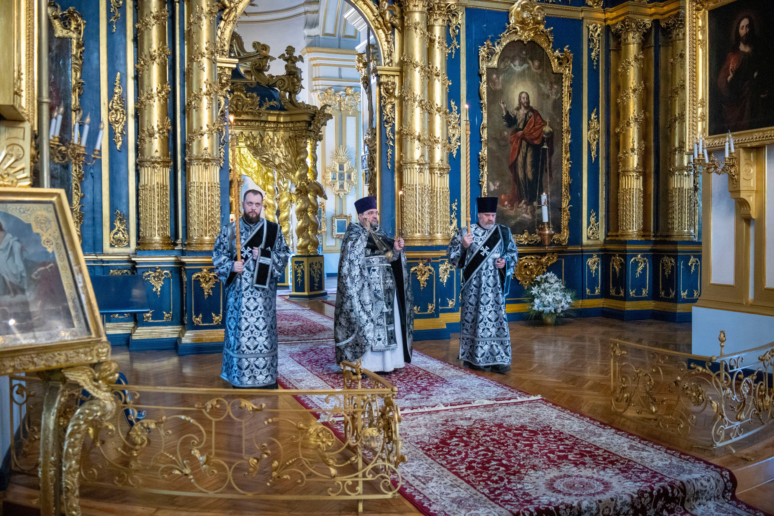 ЧИН ПОГРЕБЕНИЯ СПАСИТЕЛЯ. НИКОЛО-БОГОЯВЛЕНСКИЙ МОРСКОЙ СОБОР